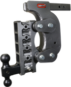 GEN-Y Hitch BOSS TORSION-FLEX 2" Shank 15" Drop 1.7K TW 16K Hitch & Dual-Ball & Stabilizer Kit