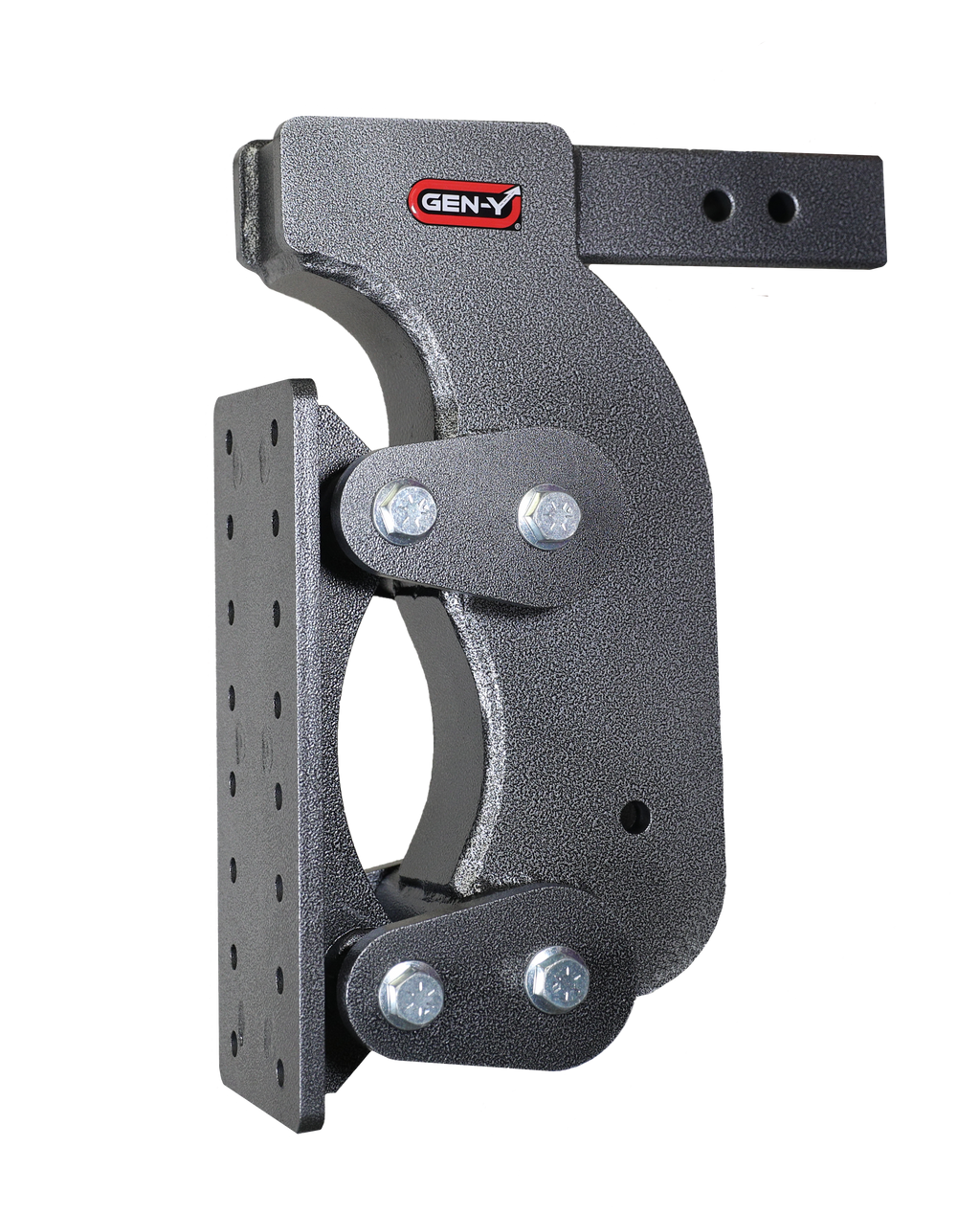 GEN-Y Hitch BOSS TORSION-FLEX Pintle Plate 2.5" Shank 15" Drop 2.4K TW 21K Hitch & Stabilizer Kit