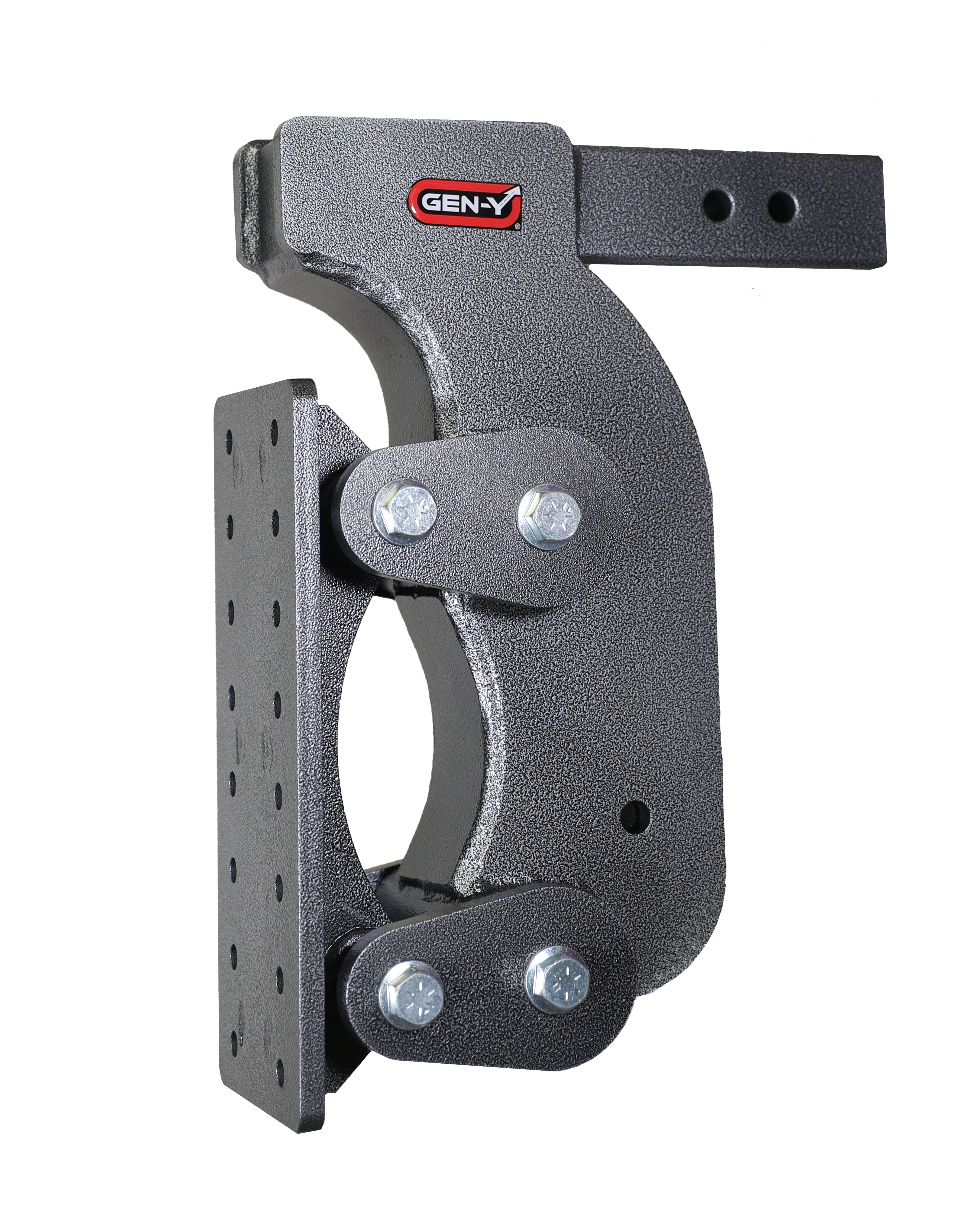 GEN-Y Hitch BOSS TORSION-FLEX Pintle Plate 2.5" Shank 15" Drop 2.4K TW 21K Hitch & Stabilizer Kit