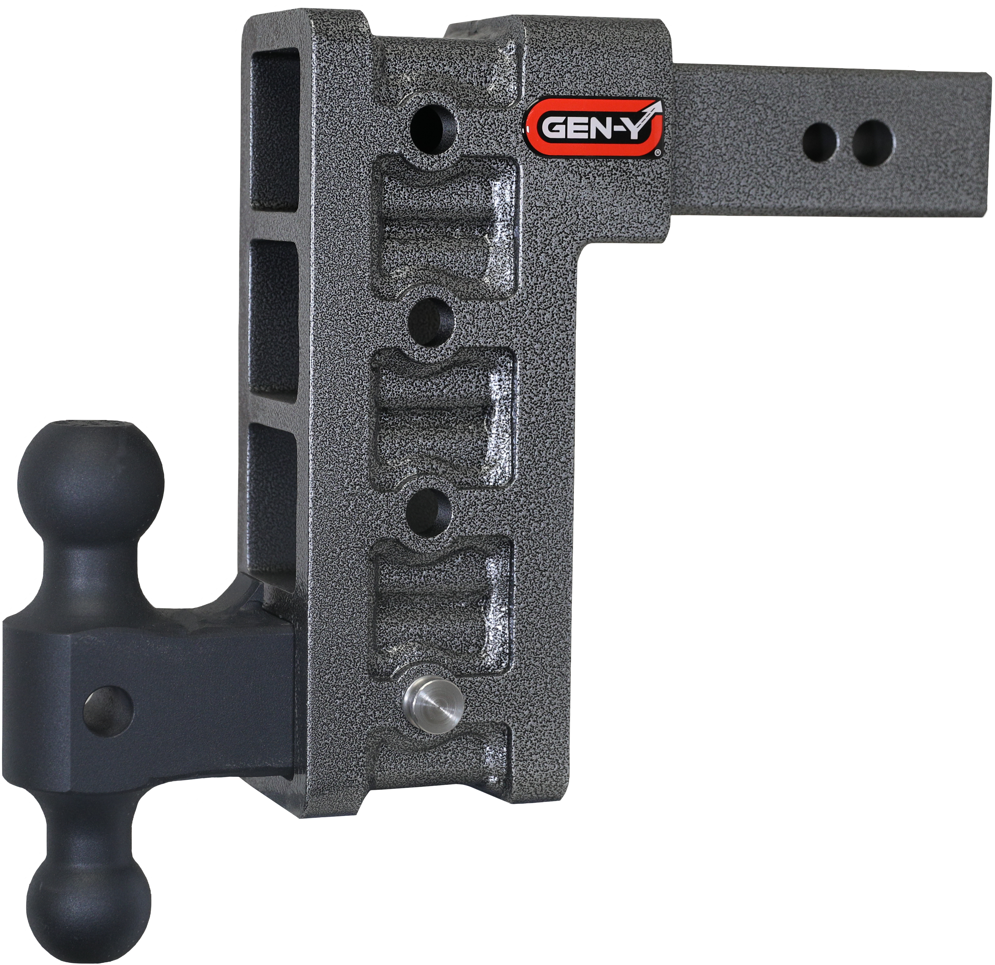 GEN-Y Hitch MEGA-DUTY 2.5" Shank 9" Drop 3.5K TW 32K Hitch & Dual-Ball