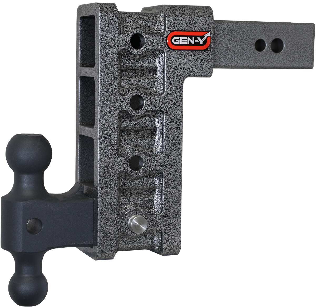 GEN-Y Hitch MEGA-DUTY 2.5" Shank 9" Drop 3.5K TW 32K Hitch & Dual-Ball