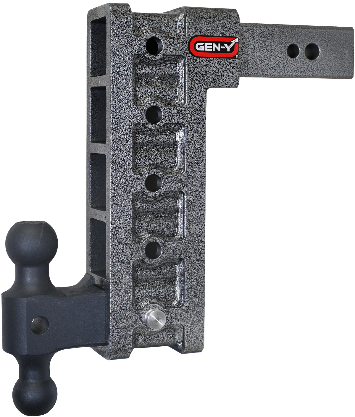 GEN-Y Hitch MEGA-DUTY 2.5" Shank 12" Drop 3.5K TW 32K Hitch & Dual-Ball
