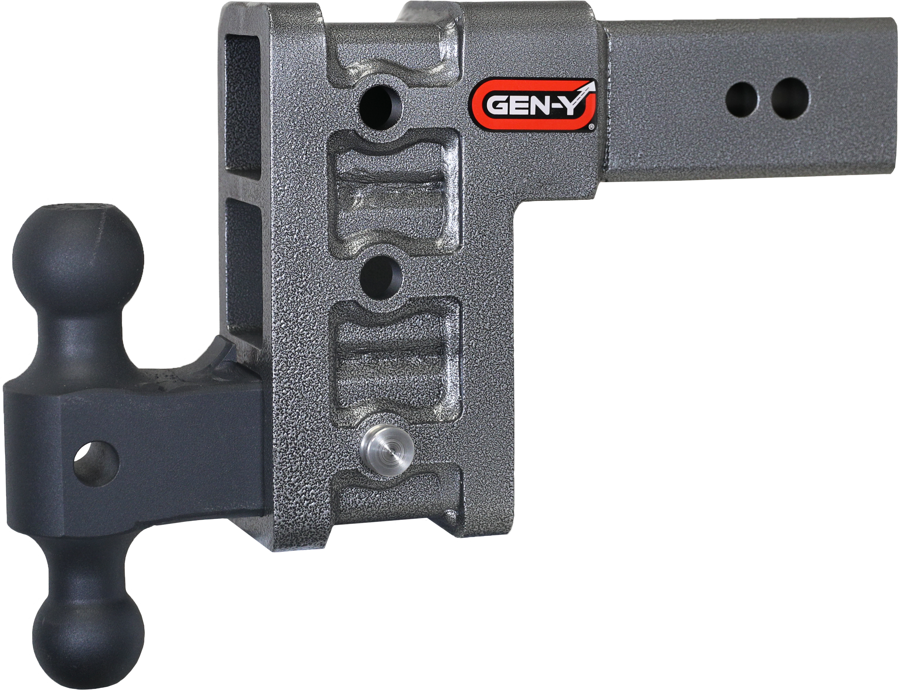 GEN-Y Hitch MEGA-DUTY 3" Shank 6" Drop 3.5K TW 32K Hitch & Dual-Ball