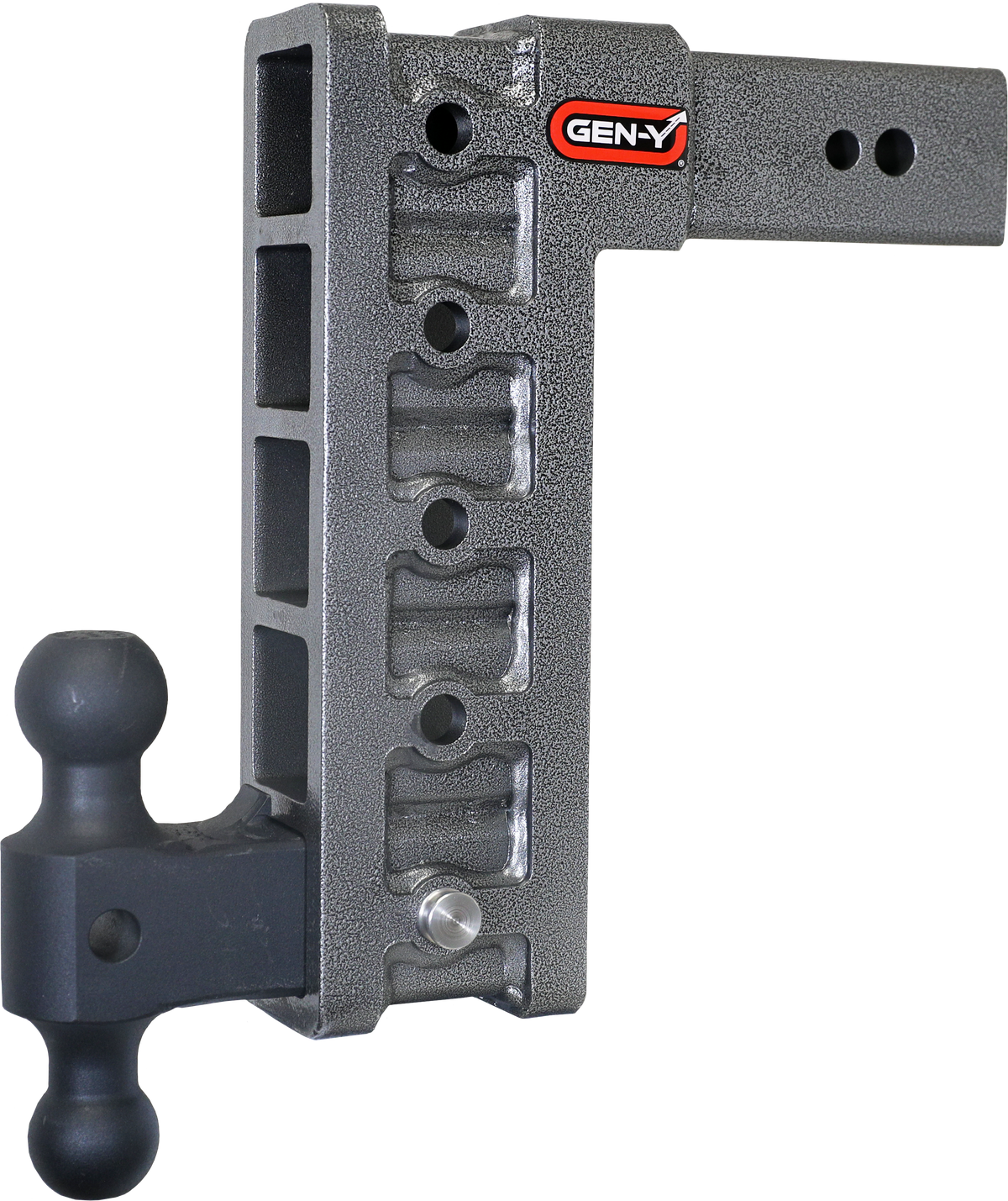 GEN-Y Hitch MEGA-DUTY 3" Shank 12" Drop 3.5K TW 32K Hitch & Dual-Ball