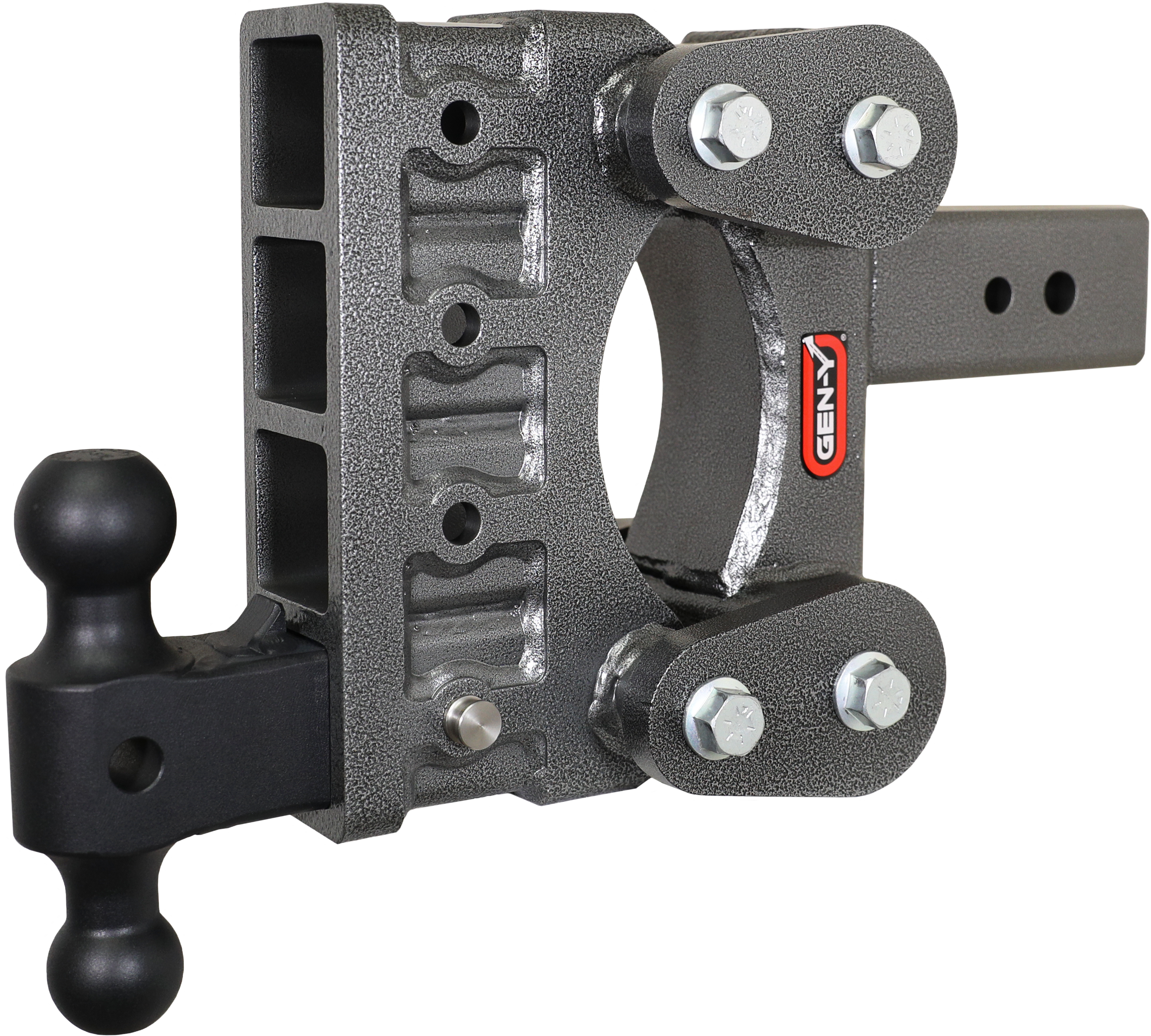 GEN-Y Hitch BOSS TORSION-FLEX 3" Shank 6" Drop 2.4K TW 21K Hitch & Dual-Ball