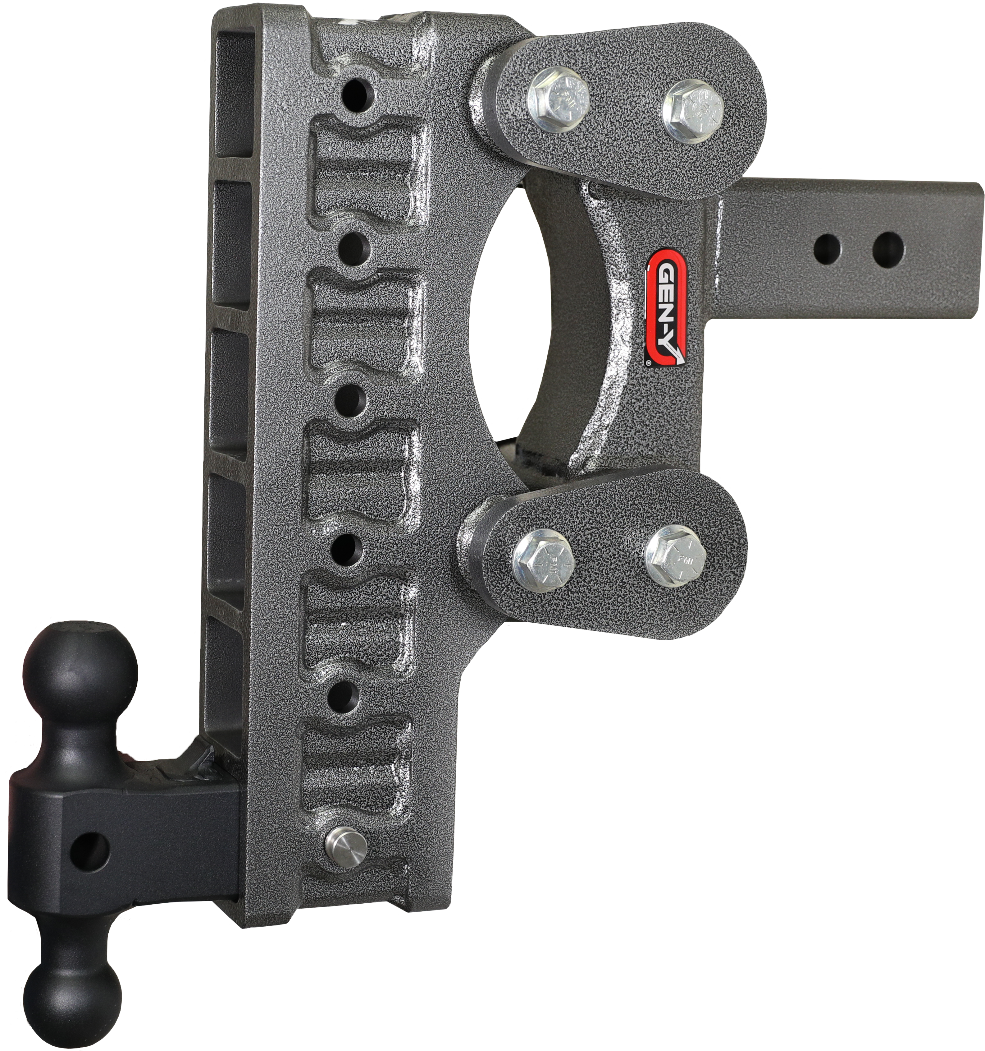 GEN-Y Hitch BOSS TORSION-FLEX 3" Shank 12" Drop 2.4K TW 21K Hitch & Dual-Ball