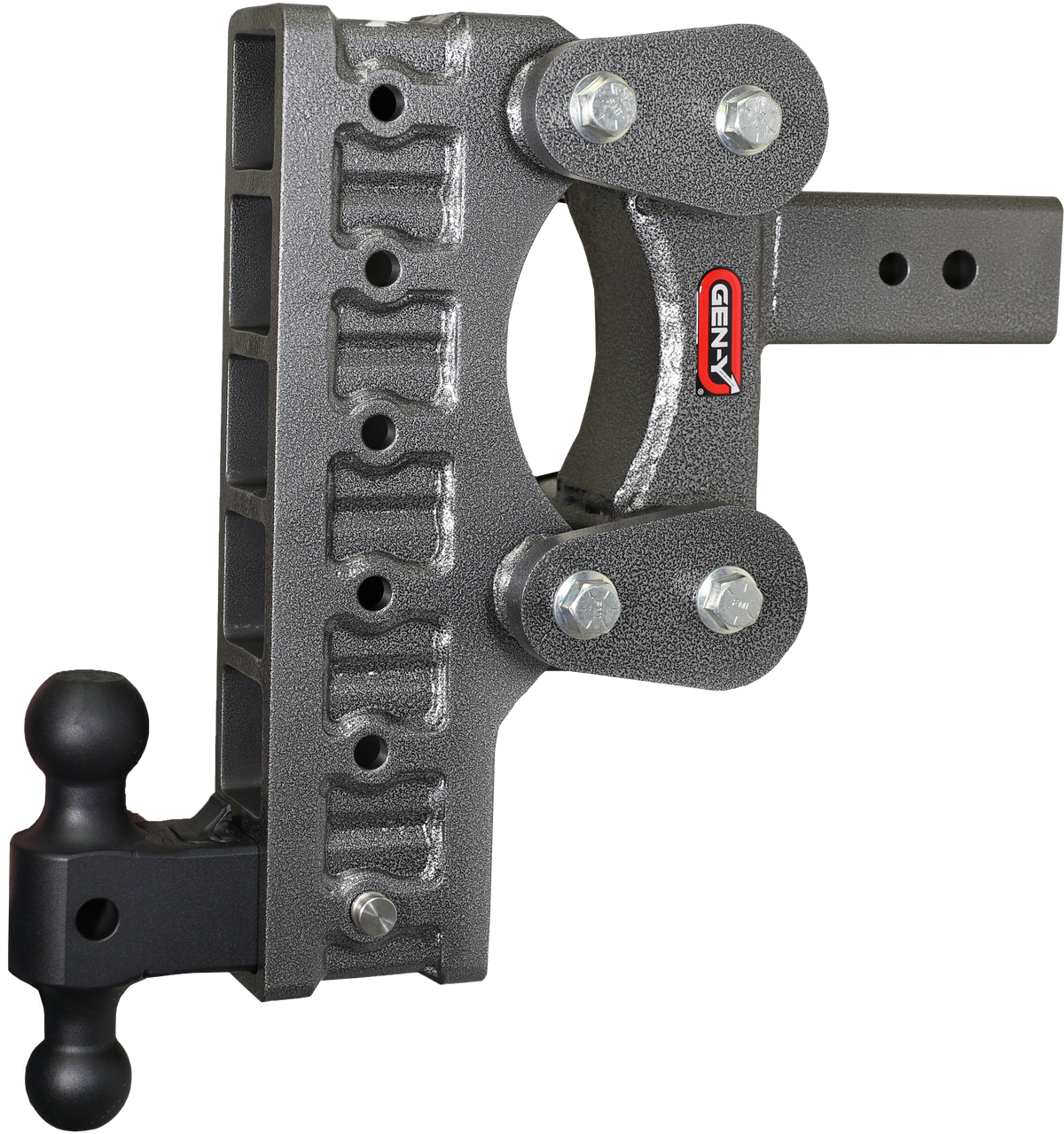 GEN-Y Hitch BOSS TORSION-FLEX 3" Shank 12" Drop 2.4K TW 21K Hitch & Dual-Ball