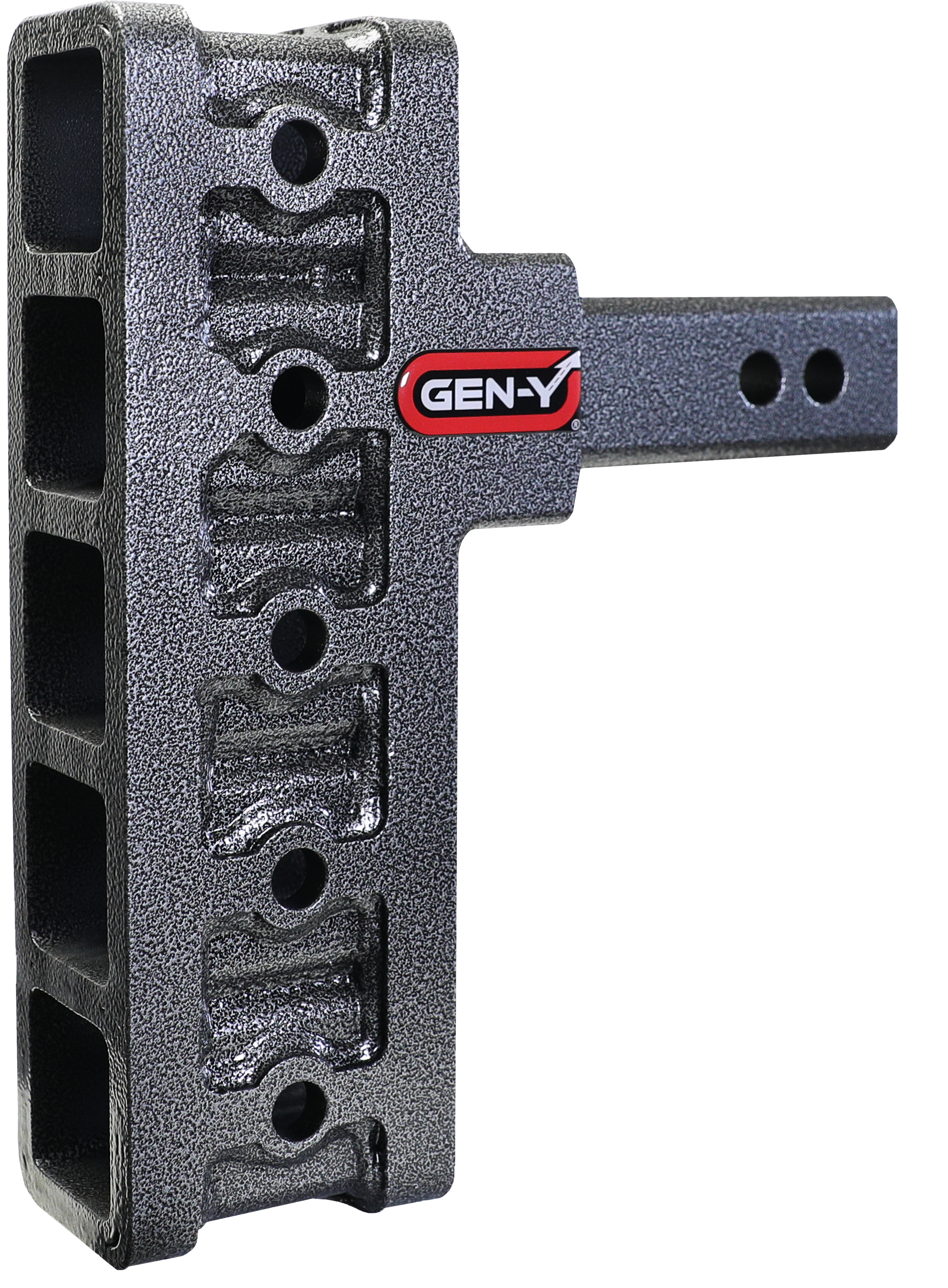 GEN-Y Hitch MEGA-DUTY 2" Offset Shank 2.5" Rise 7.5" Drop 2K TW 16K Hitch Only