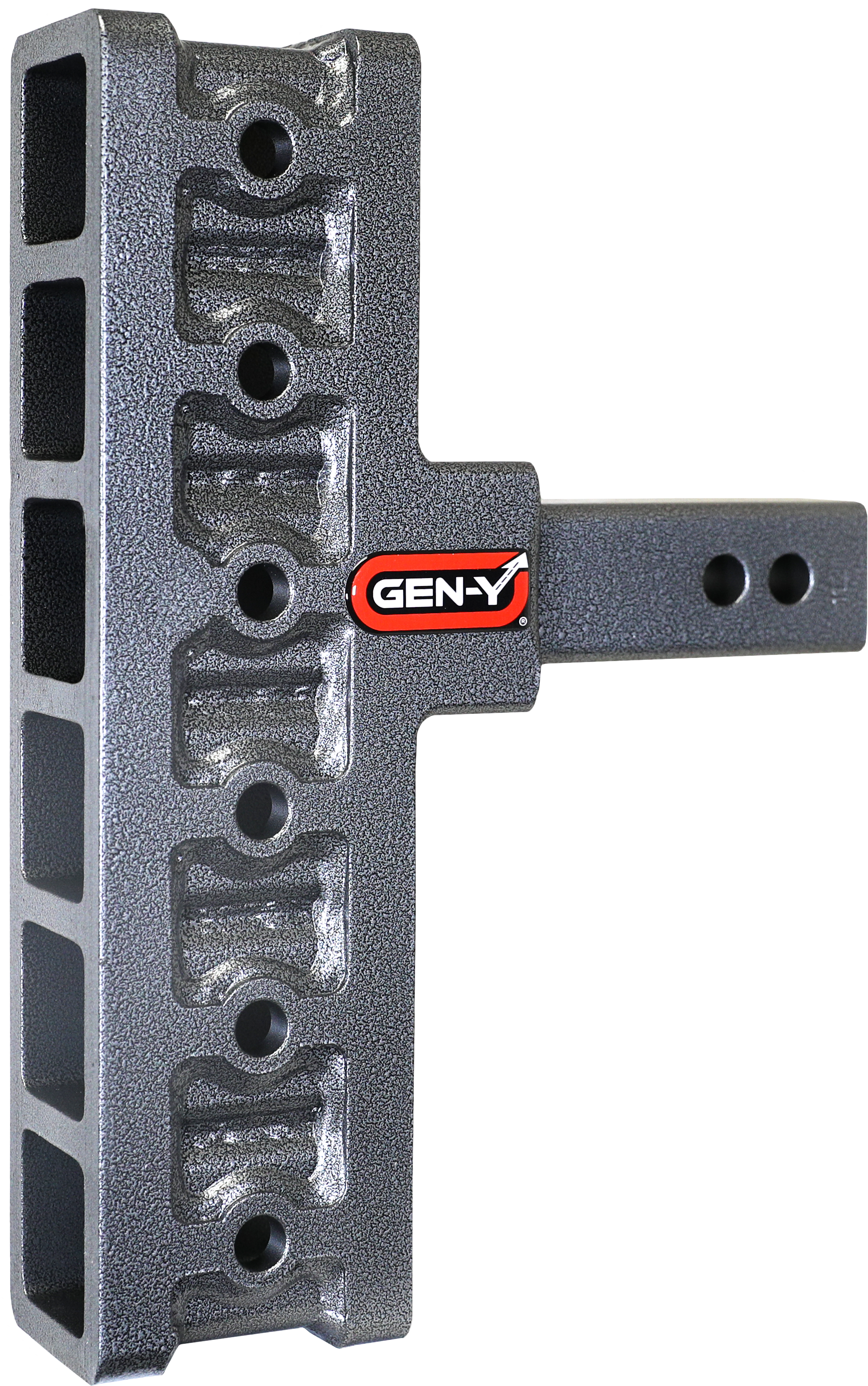 GEN-Y Hitch MEGA-DUTY 2" Offset Shank 5" Rise 7.5" Drop 2K TW 16K Hitch Only