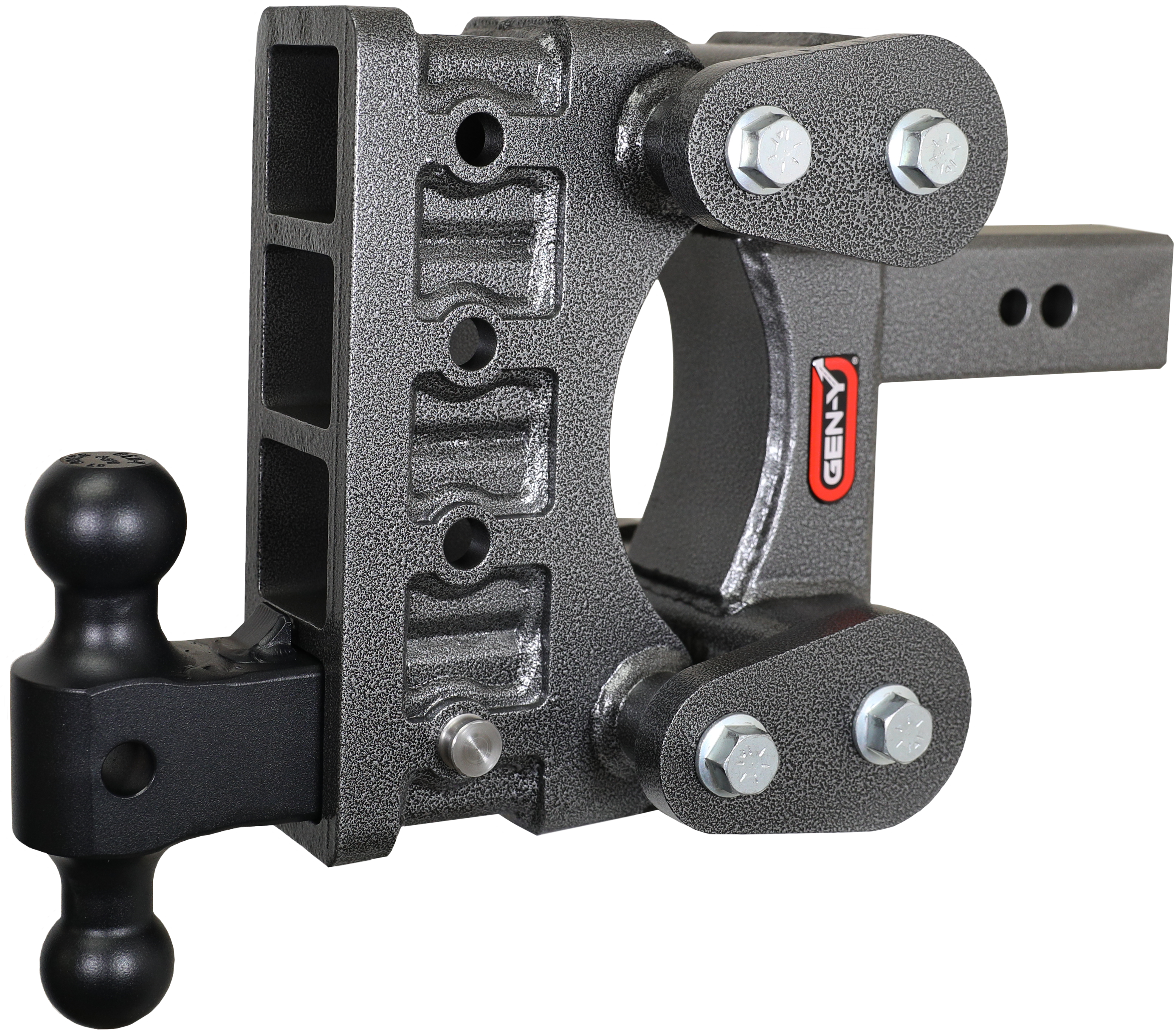 GEN-Y Hitch BOSS TORSION-FLEX 2.5" Shank 6" Drop 3.5K TW 32K Hitch & Dual-Ball