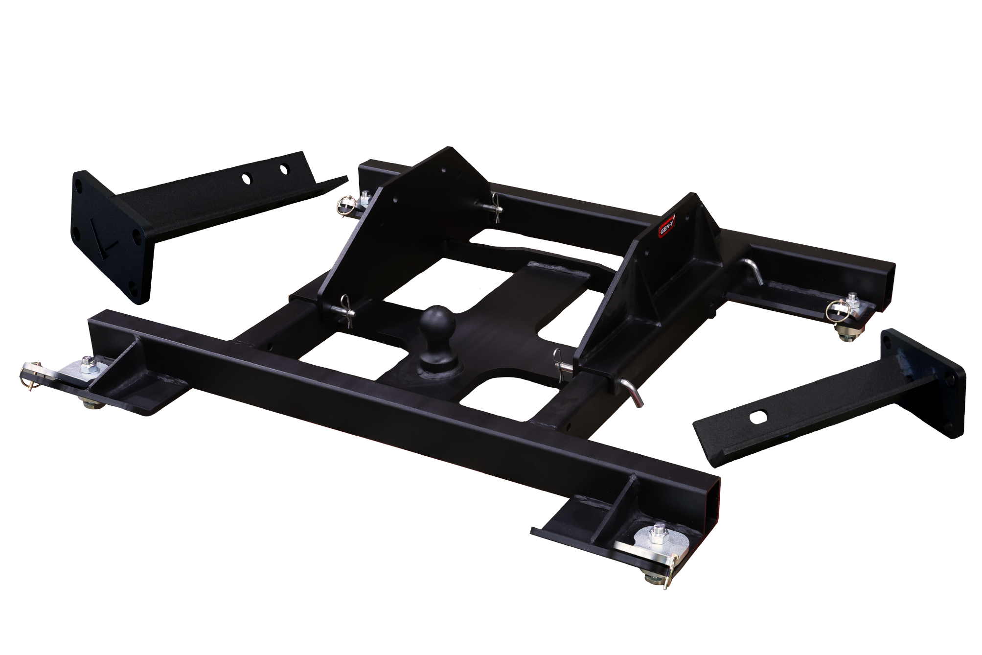GEN-Y Hitch ADVANTAGE Hitch - OEM Puck Mount Fifth Wheel Gooseneck Combo for Dodge Trucks - 25K Towing - Fits B&W Companion 20K & 25K Fifth Wheel Head