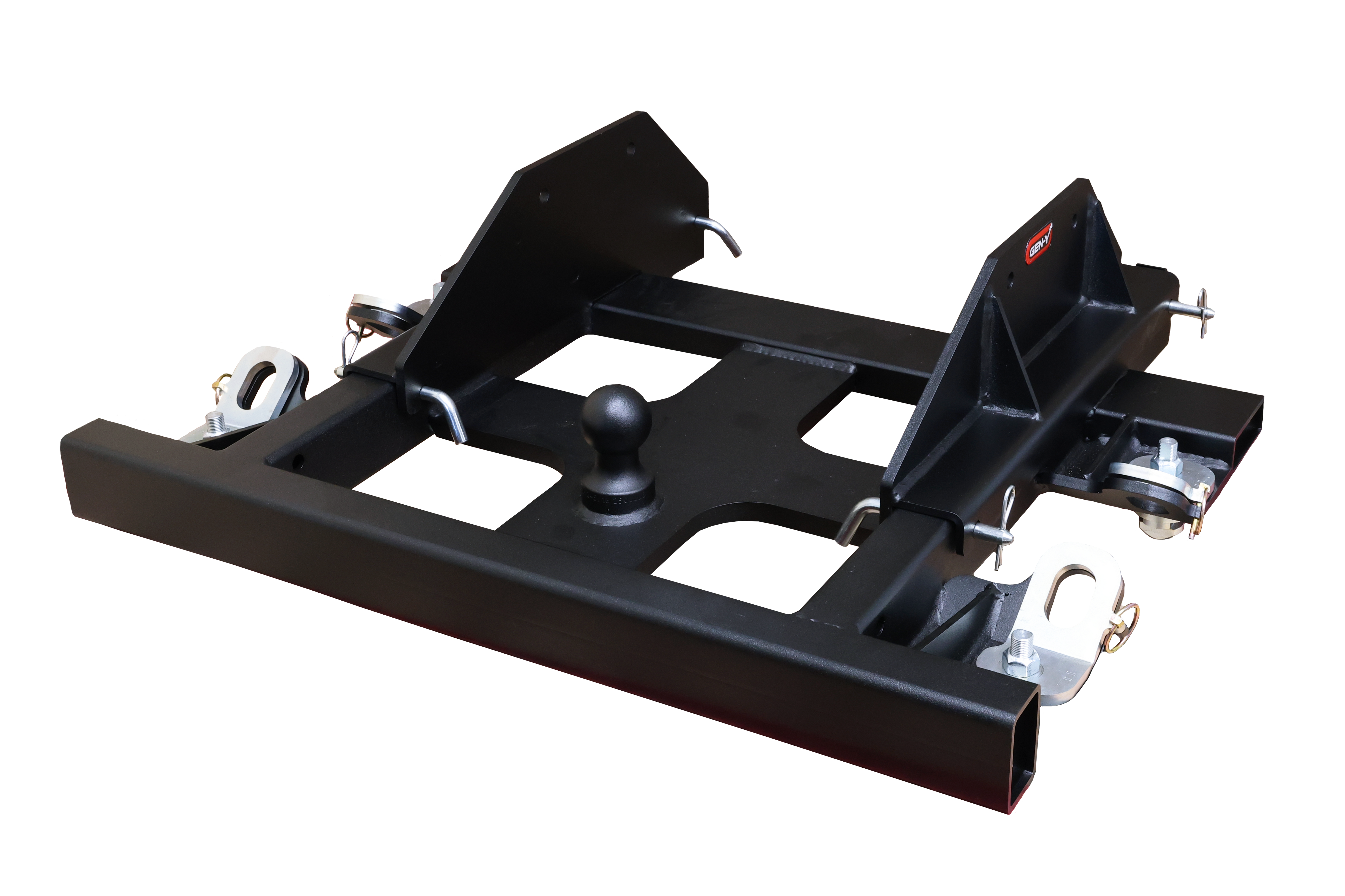 GEN-Y Hitch ADVANTAGE Hitch - OEM Puck Mount Fifth Wheel Gooseneck Combo for Ford Trucks - 25K Towing - Fits Curt Q24 & A25 Fifth Wheel Head