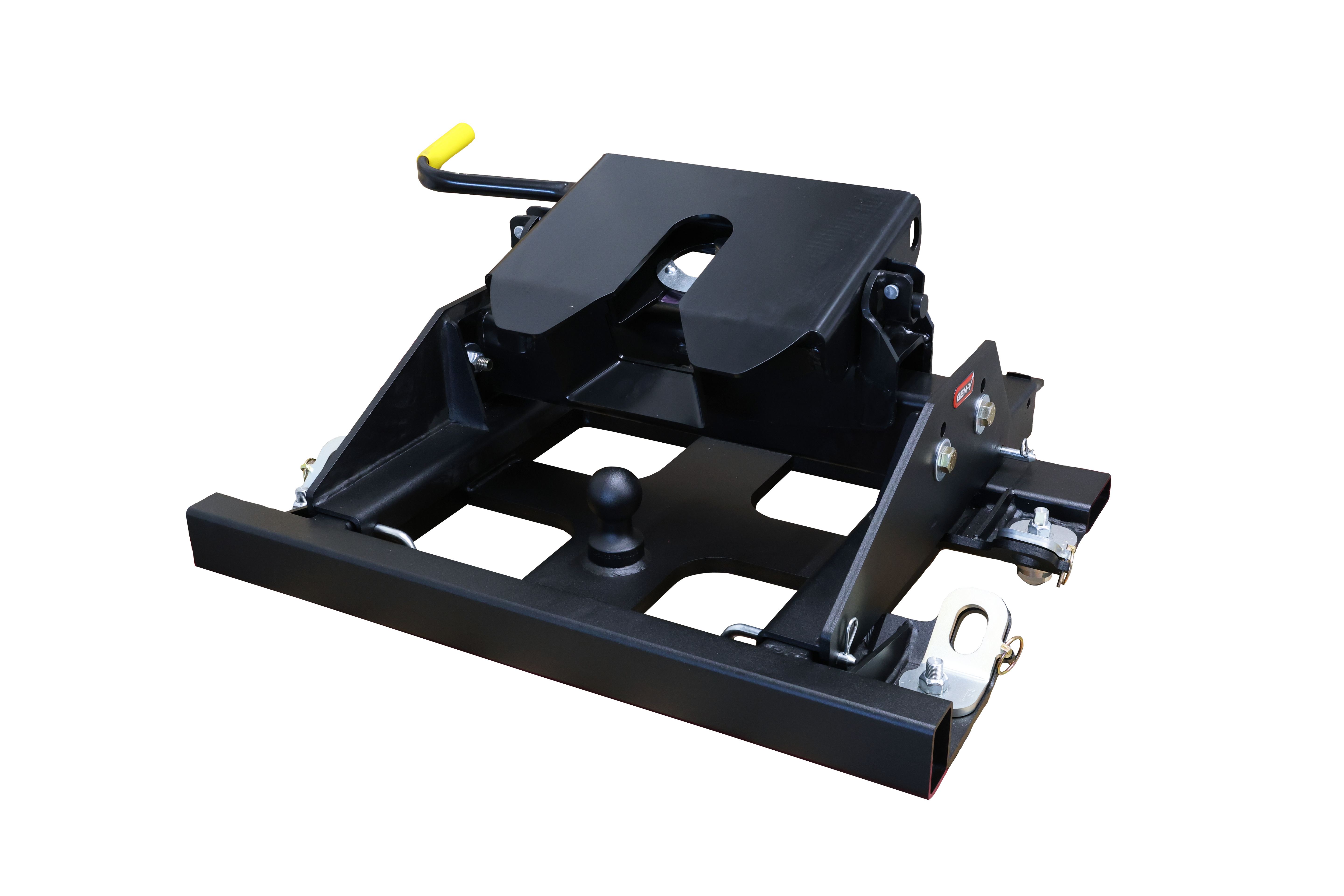 GEN-Y Hitch ADVANTAGE Hitch - OEM Puck Mount Fifth Wheel Gooseneck Combo for Ford Trucks - 25K Towing - Fits Pullrite Fifth Wheel Head (Includes Pullrite FW Head Cross Member & Rocker Arm)