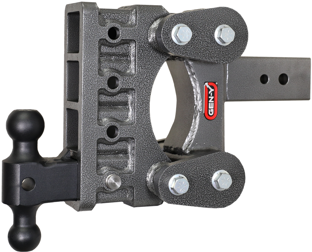 GEN-Y Hitch BOSS TORSION-FLEX 3" Shank 6" Drop 3.5K TW 32K Hitch & Dual-Ball