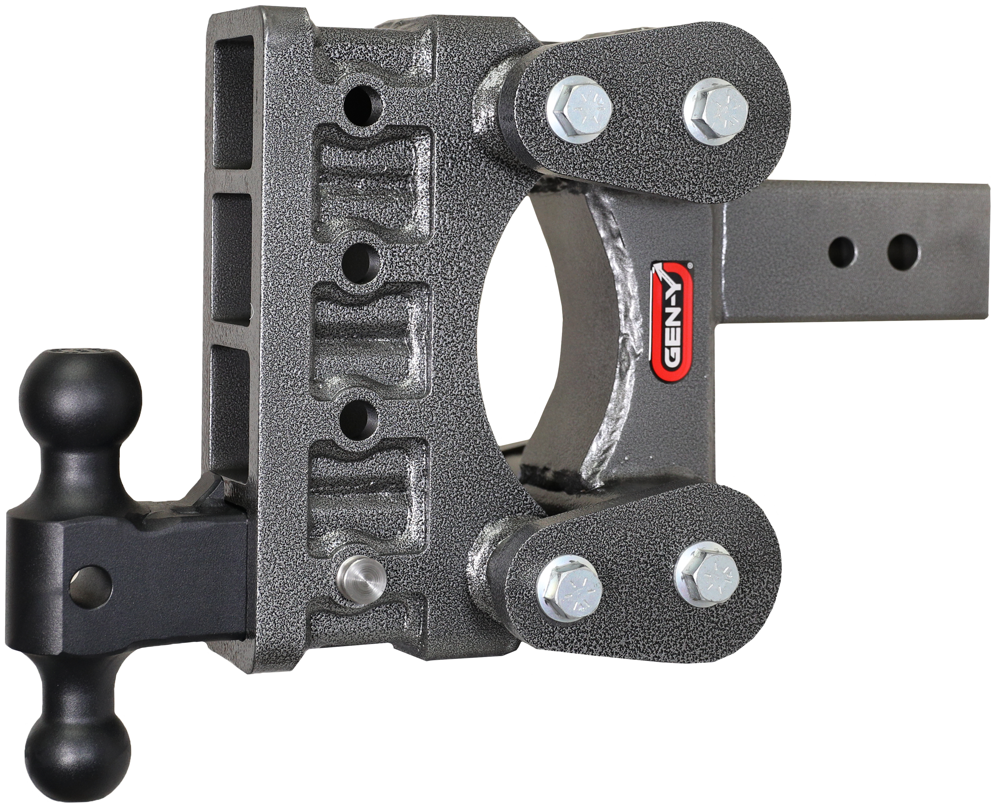 GEN-Y Hitch BOSS TORSION-FLEX 3" Shank 6" Drop 3.5K TW 32K Hitch & Dual-Ball