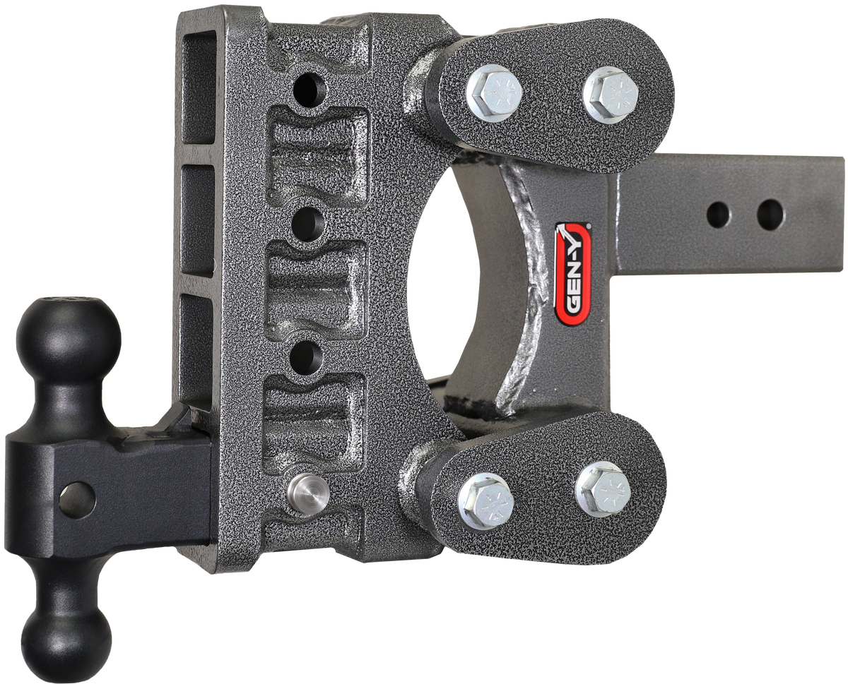 GEN-Y Hitch BOSS TORSION-FLEX 3" Shank 6" Drop 3.5K TW 32K Hitch & Dual-Ball
