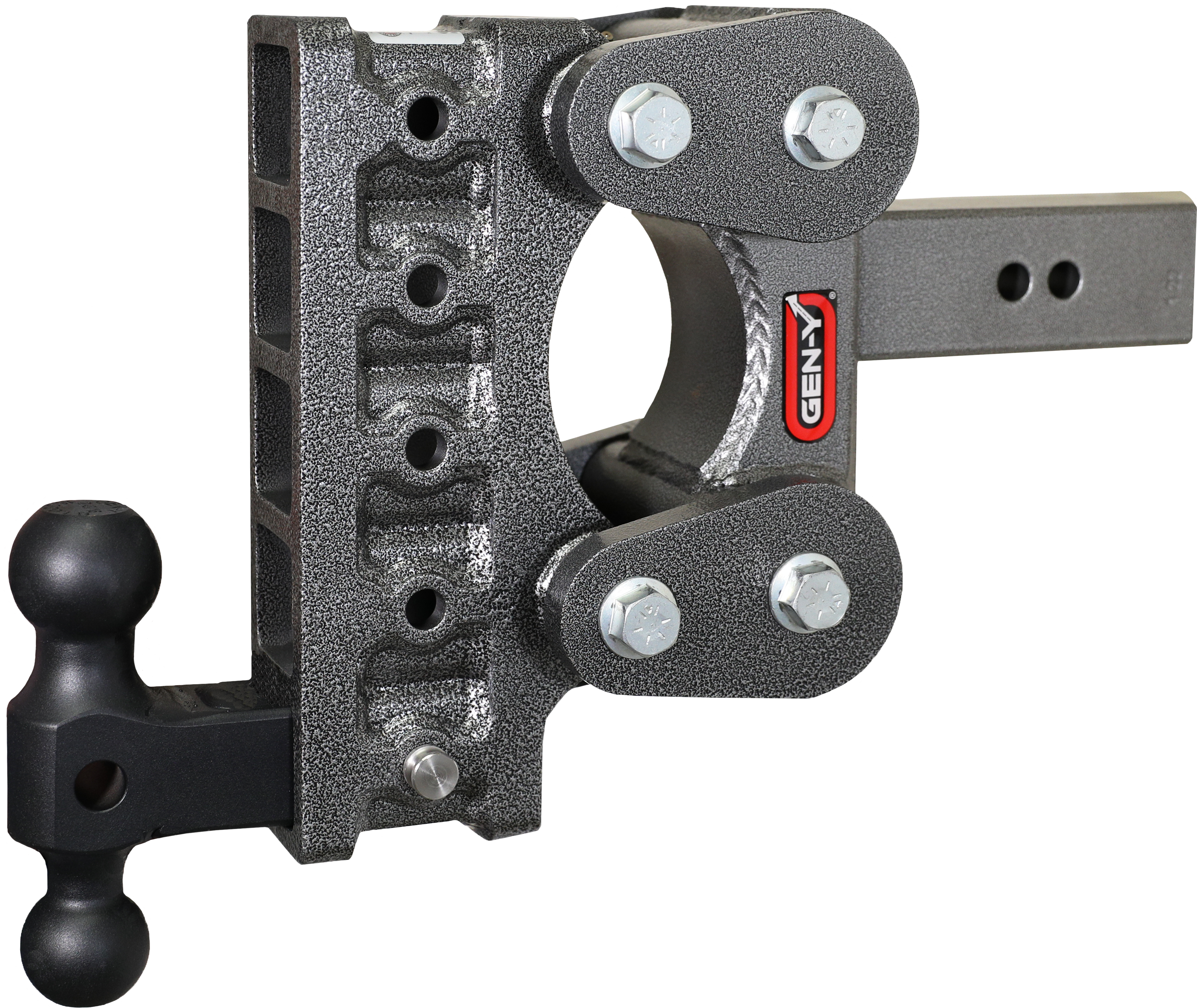 GEN-Y Hitch BOSS TORSION-FLEX 2.5" Shank 7.5" Drop 1.1K TW 10K Hitch & Dual-Ball