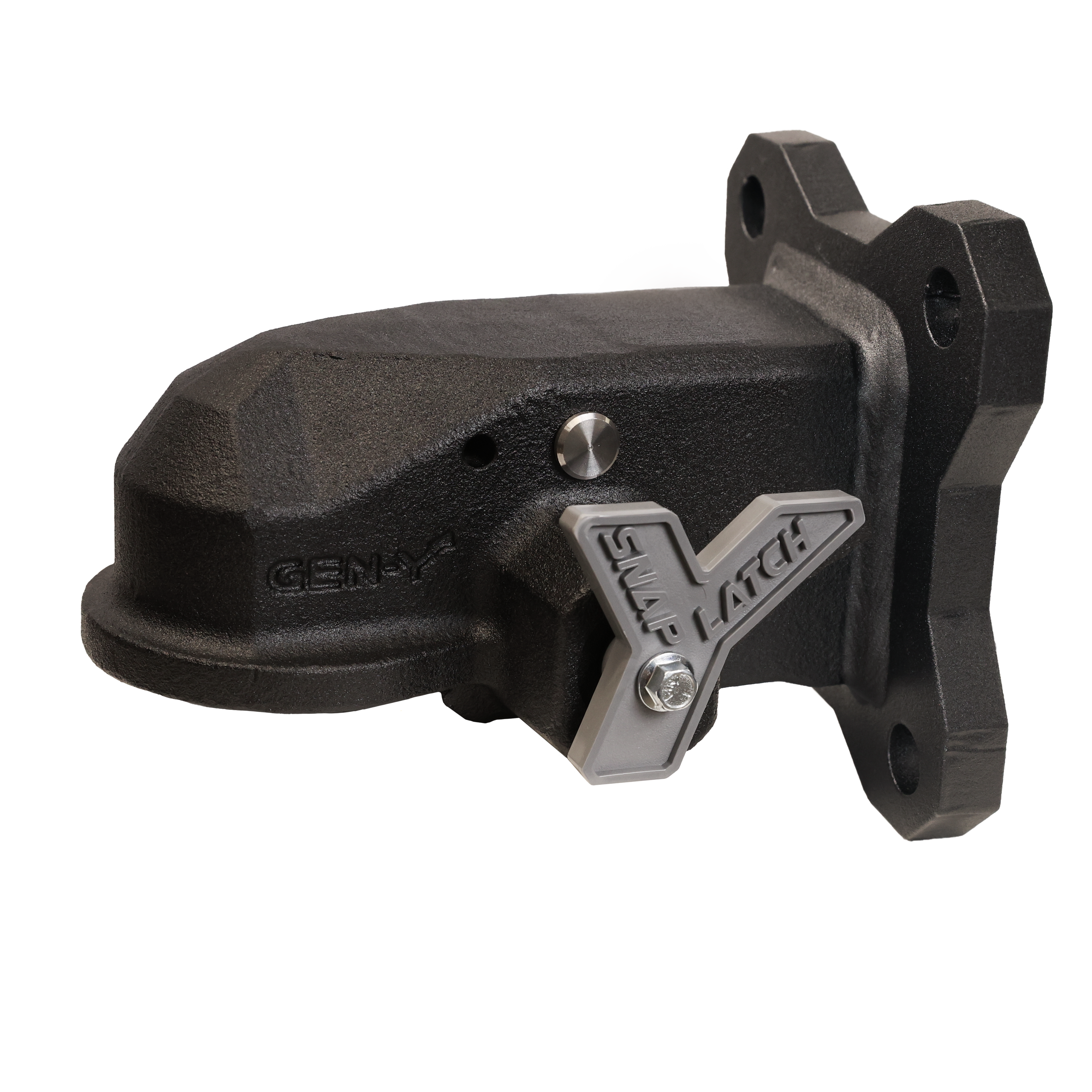 GEN-Y Hitch ADMIRAL Coupler - Flat Plate Mount - Cast - SnapLatch 20K Capacity - 2K Tongue weight