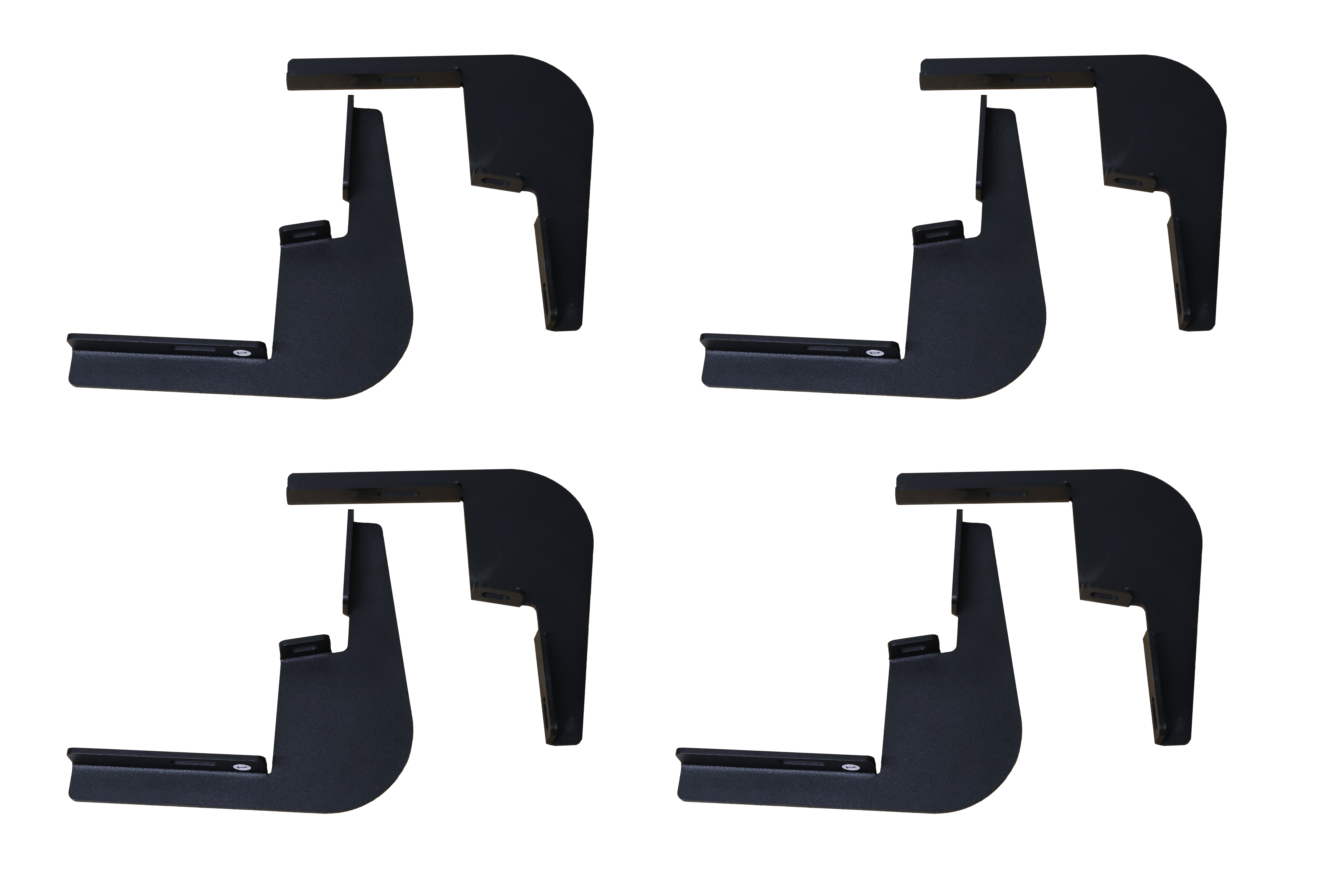 GEN-Y Hitch Running Board Brackets Only - Fits GM 1500 (2019-2024) & GM 2500HD/3500HD (2020-2024) Crew Cab - RS & CS