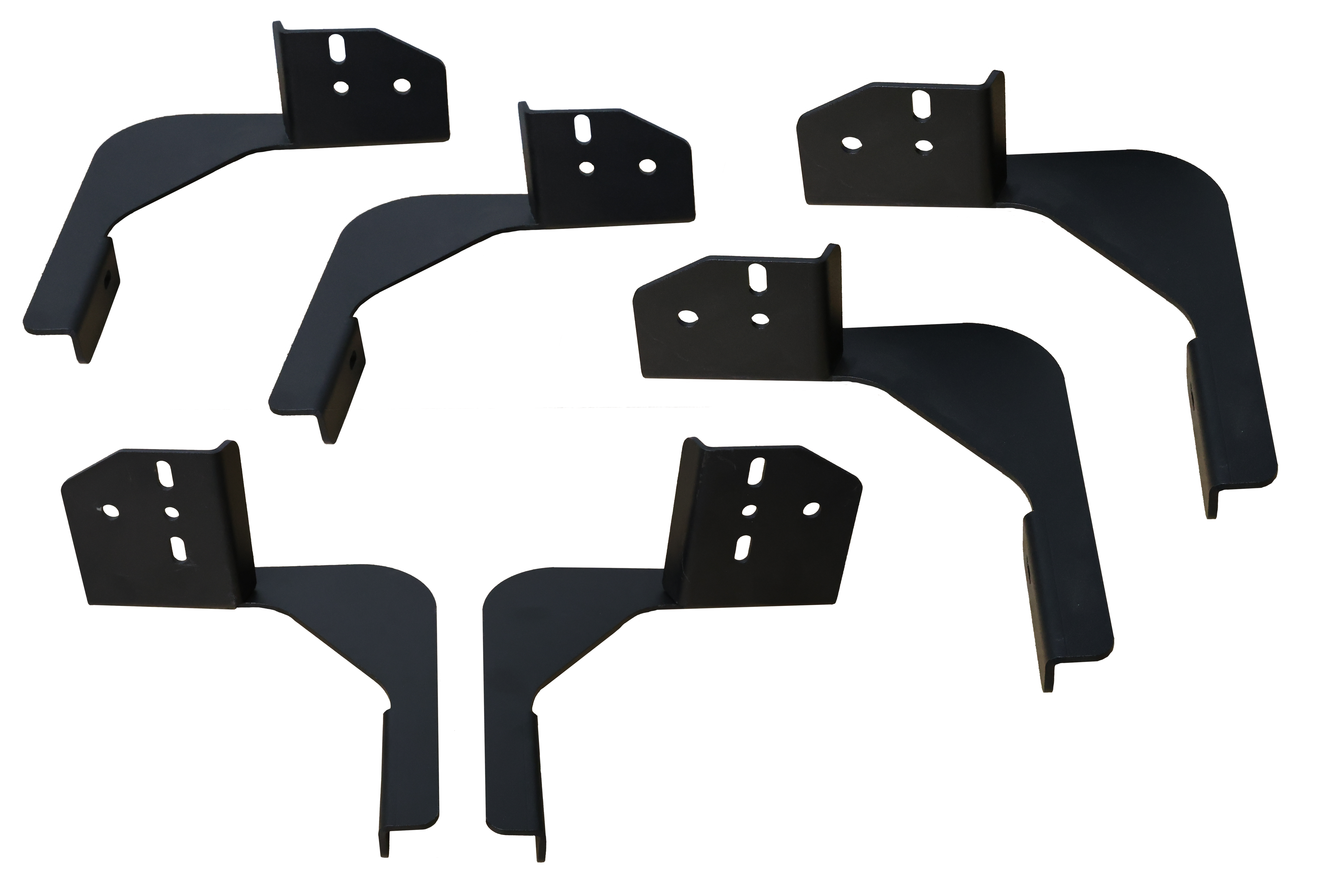GEN-Y Hitch Running Board Brackets Only - Fits Ram 2500/3500 (2011-2024) Crew Cab - RS & CS