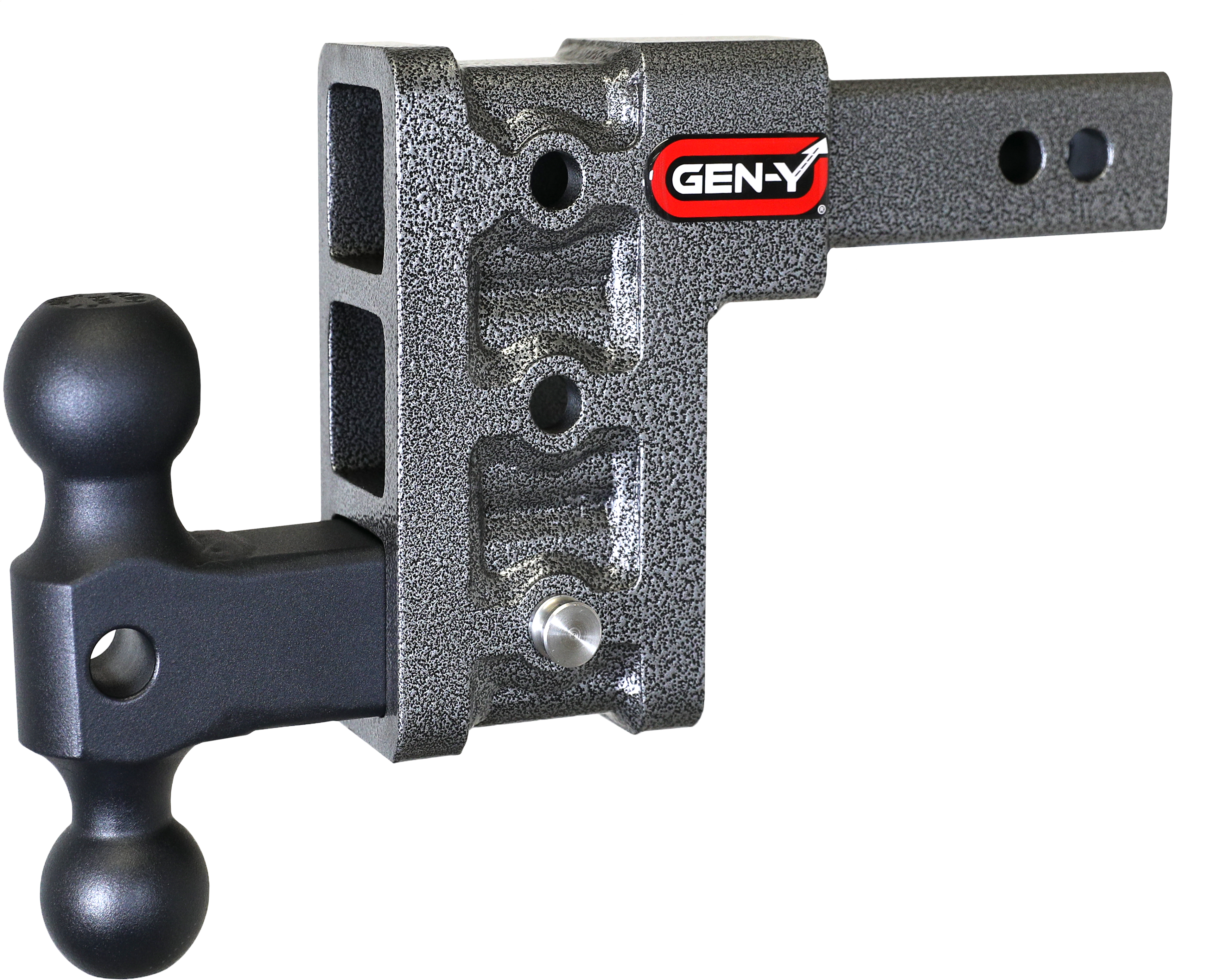 GEN-Y Hitch MEGA-DUTY 2" Shank 5" Drop 1.5K TW 10K Hitch & Dual-Ball