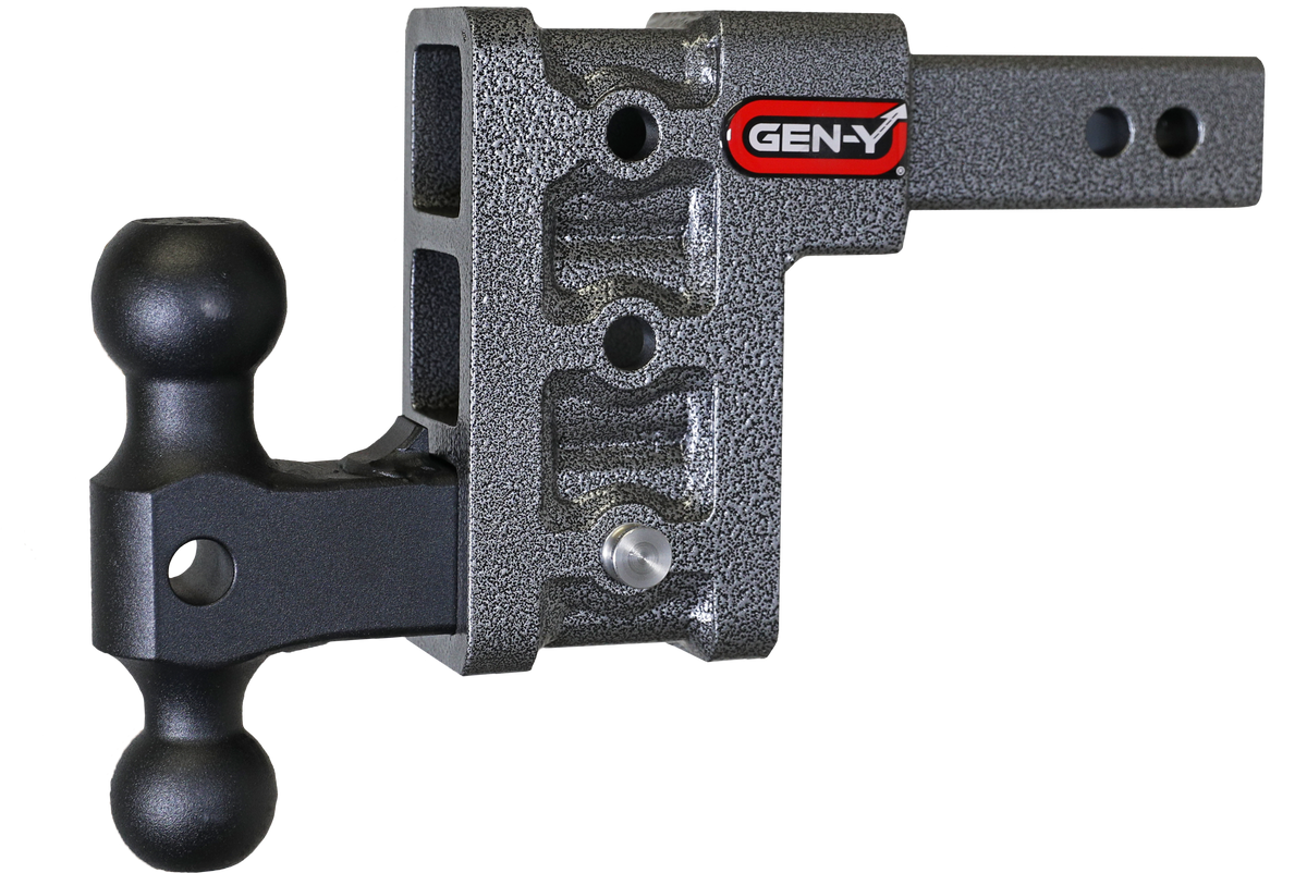GEN-Y Hitch MEGA-DUTY 2" Shank 5" Drop 2K TW 16K Hitch & Dual-Ball