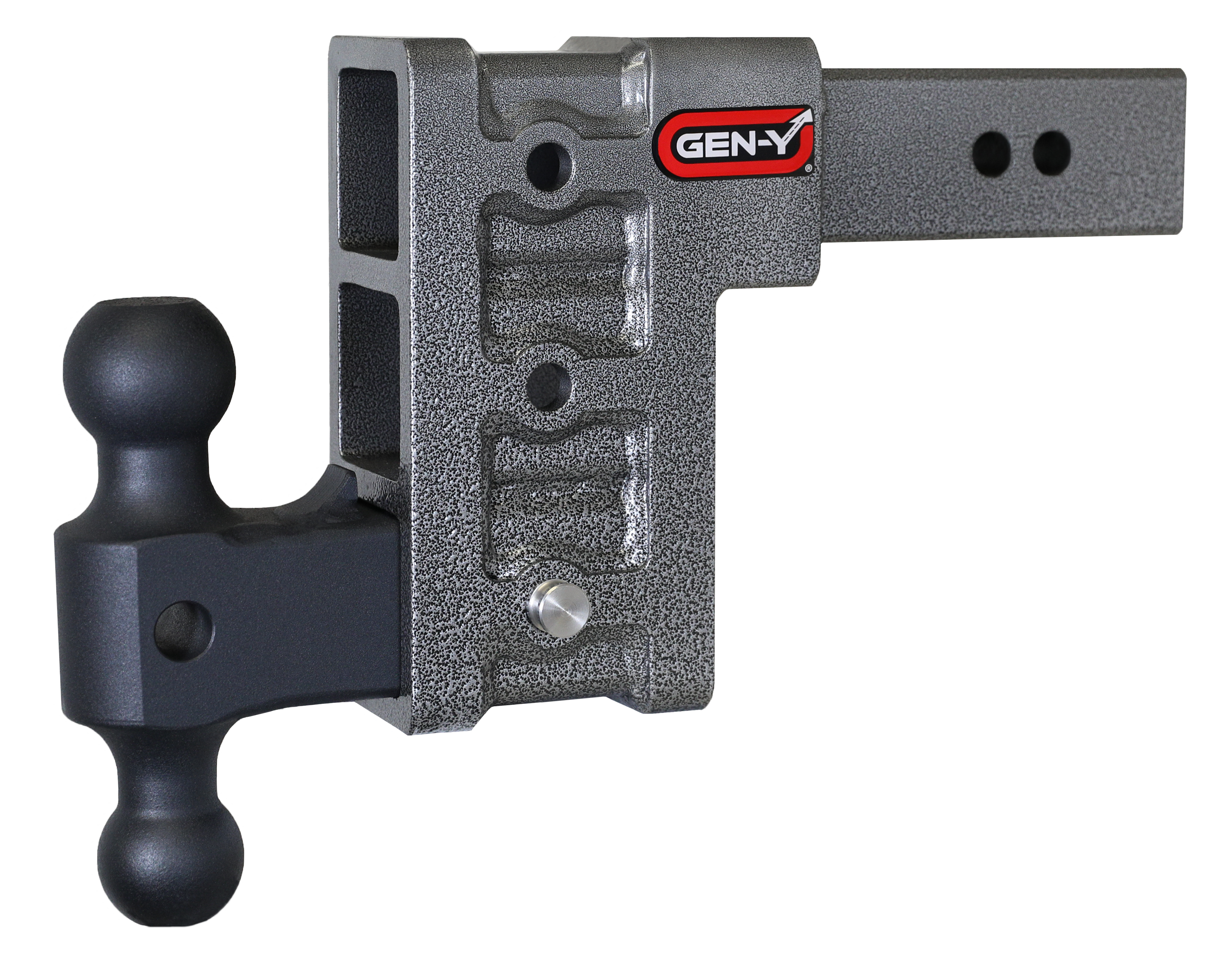 GEN-Y Hitch MEGA-DUTY 2.5" Shank 6" Drop 3K TW 21K Hitch & Dual-Ball