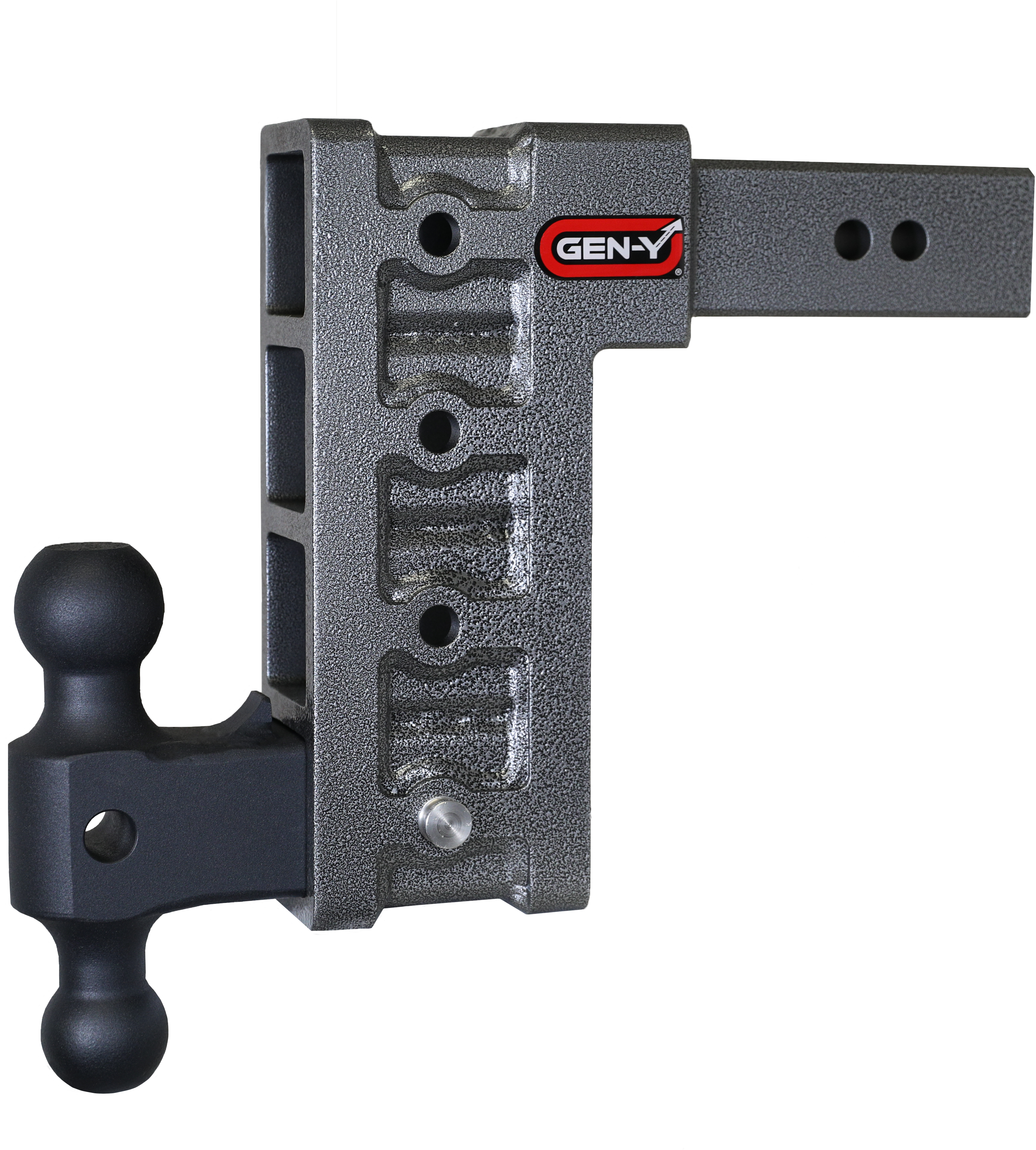 GEN-Y Hitch MEGA-DUTY 2.5" Shank 9" Drop 3K TW 21K Hitch & Dual-Ball