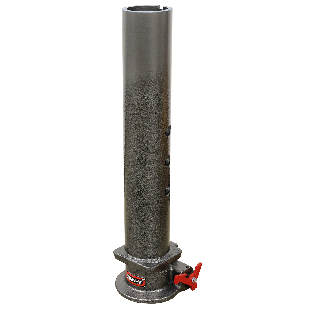 GEN-Y Hitch VIKING Gooseneck Static Hitch – SnapLatch 2 5/16" Coupler – 4" RD Tube – 8.5K TW 30K Max Towing
