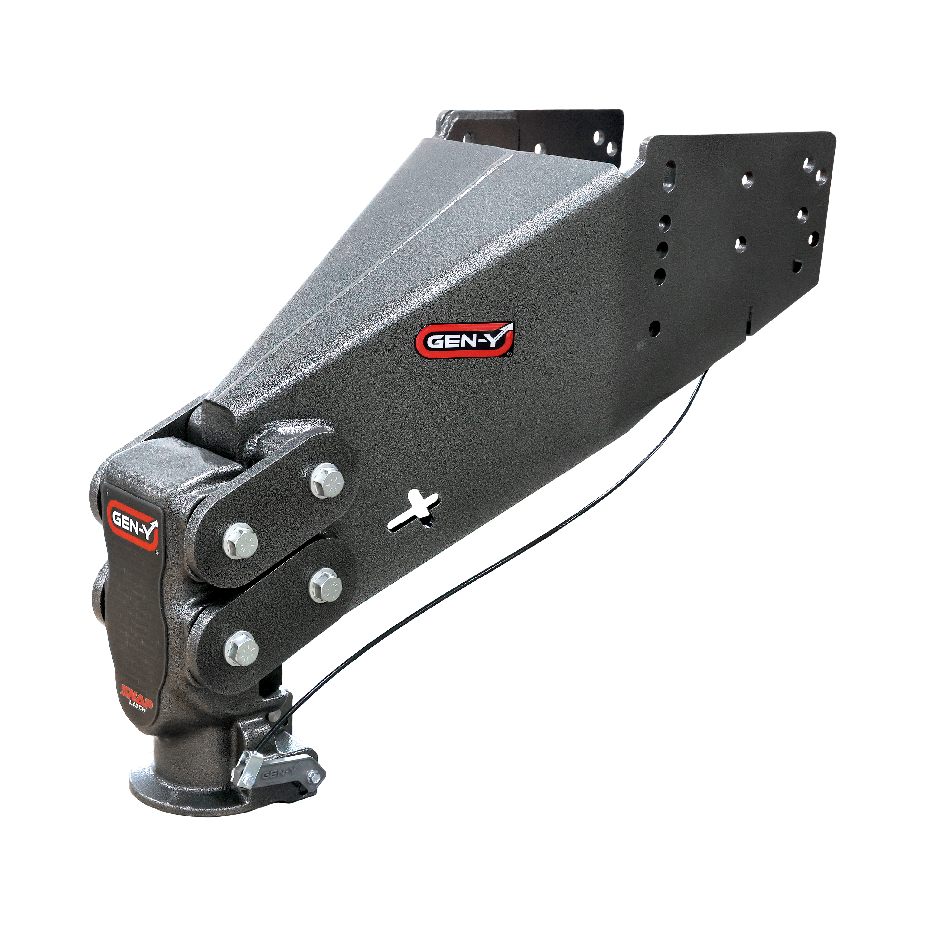 GEN-Y Hitch EXECUTIVE TORSION-FLEX Auto Latch Fifth Wheel to Gooseneck 2 5/16" Coupler 3.5K - 6.5K pin weight range 30K Towing