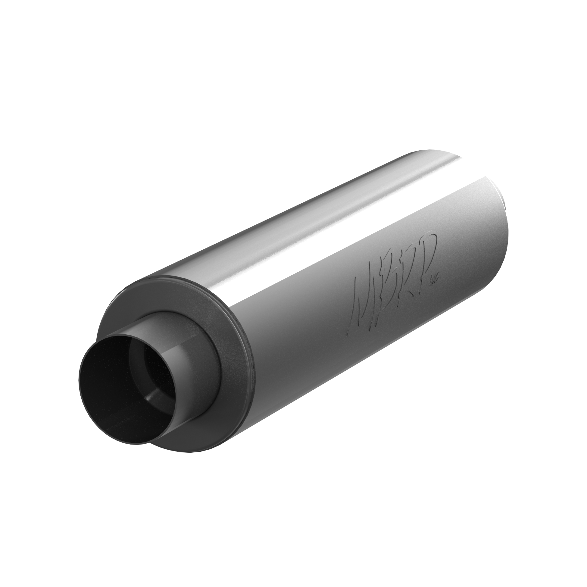 5 Inch ID Inlet/Outlet 31 Inch Exhaust Pipe Single Muffler Aluminized Steel MBRP