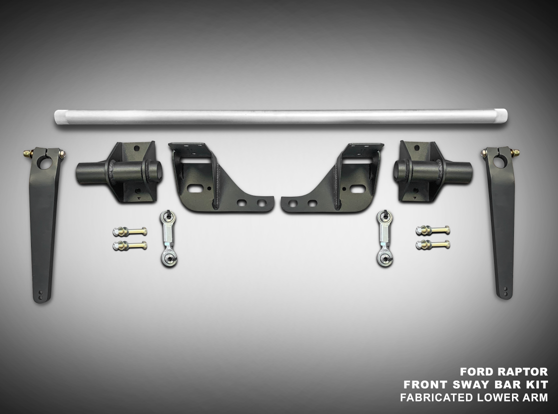 Foutz Motorsports FRONT SWAY BAR KIT -FABRICATED LOWER ARM 2017-2026 Ford F-150 Raptor 2023-2026 Ford F-150 Raptor R