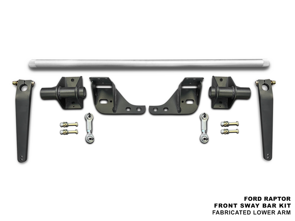 Foutz Motorsports FRONT SWAY BAR KIT -FABRICATED LOWER ARM 2017-2026 Ford F-150 Raptor 2023-2026 Ford F-150 Raptor R