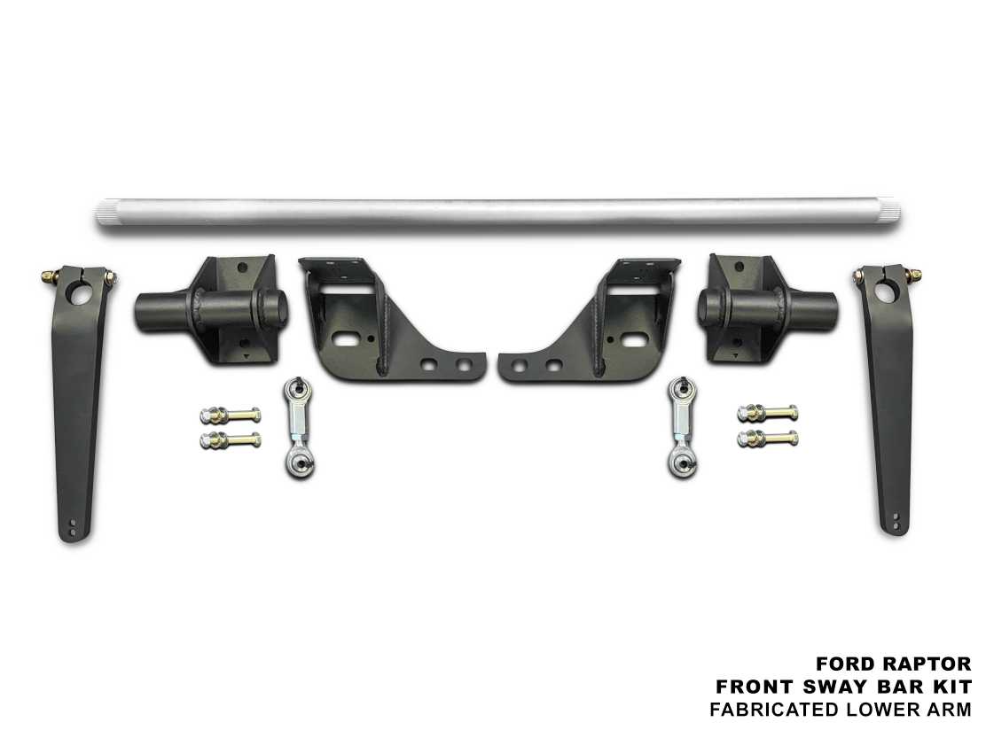 Foutz Motorsports FRONT SWAY BAR KIT -FABRICATED LOWER ARM 2017-2026 Ford F-150 Raptor 2023-2026 Ford F-150 Raptor R