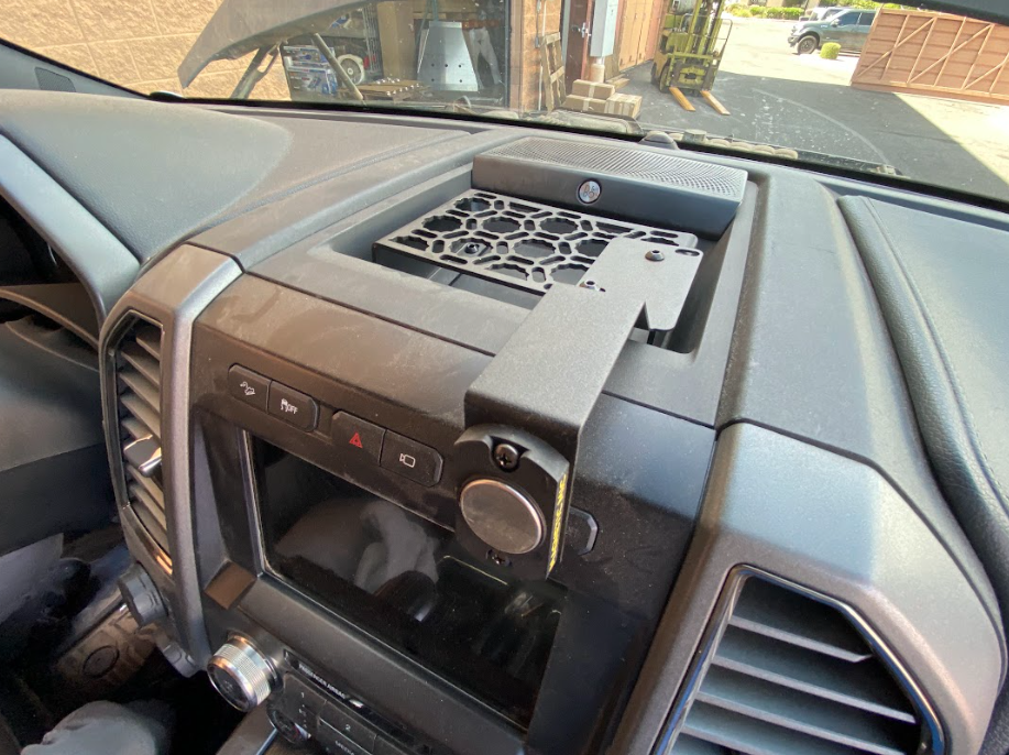 Foutz Motorsports Center Dash Panel Mount Kit by Adapt-A-Panel 2017-2020 Ford F-150 Raptor 2017-2020 Ford F-150