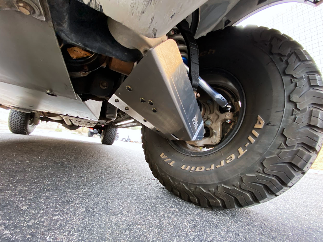 Foutz Motorsports Front Lower A-Arm Skid Plate Kit for Stock Arm 2017-2020 Ford F-150 Raptor
