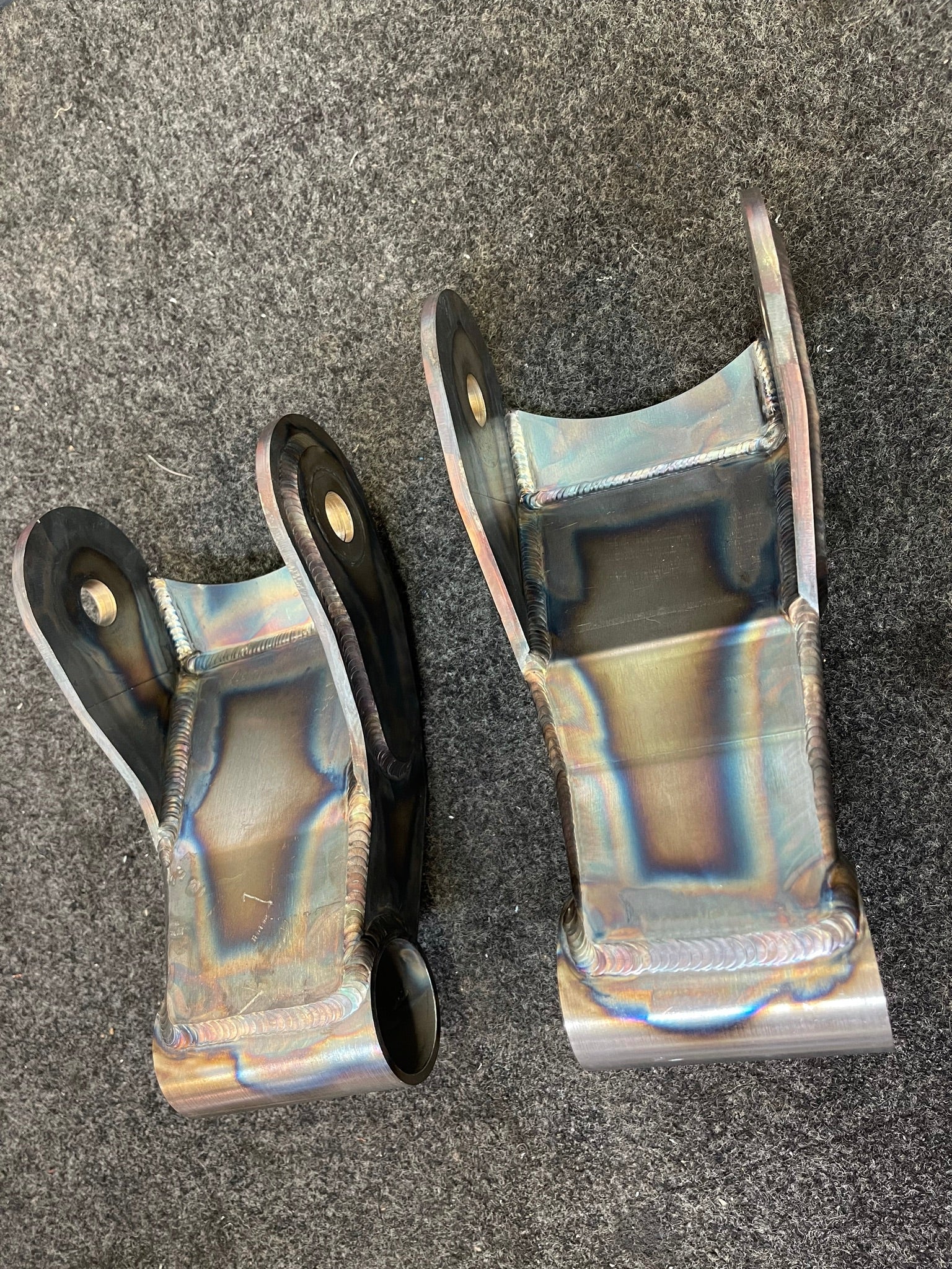 Foutz Motorsports Shackles by Foutz Motorsports - MIG Welded 2010-2014 Ford F-150 SVT Raptor