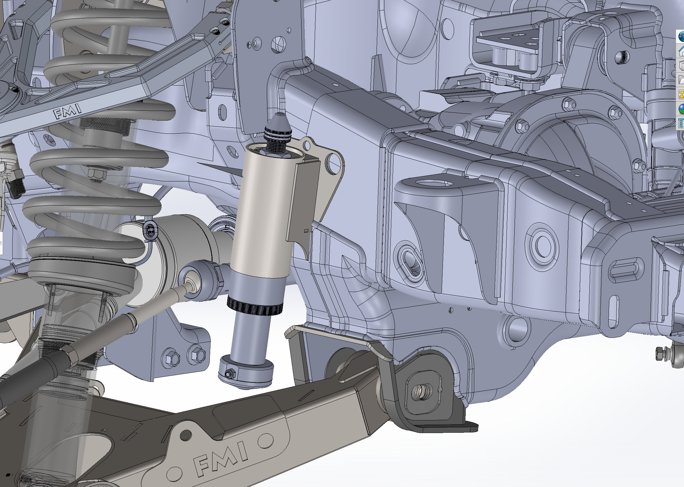Foutz Motorsports Front Bump Stop For Fabricated Lower A-Arm 2010-2014 Ford F-150 SVT Raptor