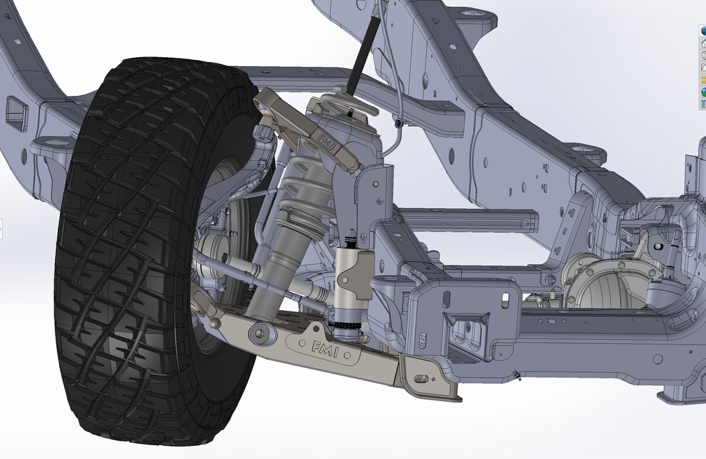 Foutz Motorsports Mid Travel Front Suspension Kit with Fabricated Upper Arm 2010-2014 Ford F-150 SVT Raptor