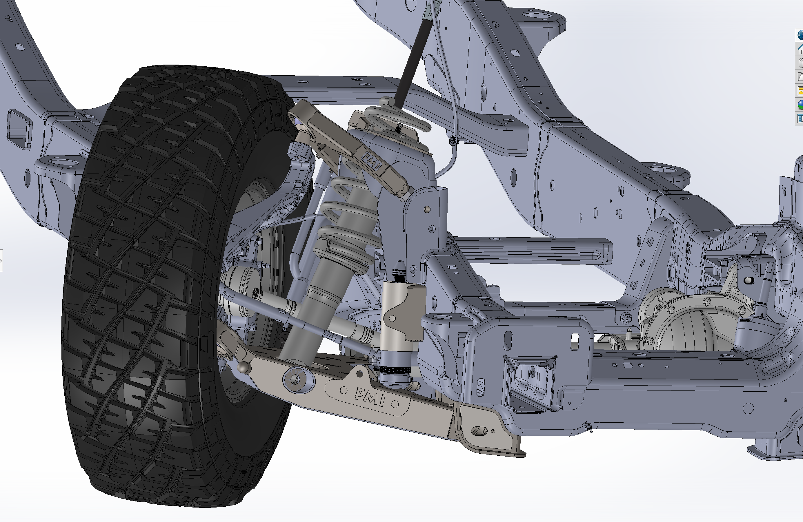 Foutz Motorsports Mid Travel Front Suspension Kit, with Fabricated Upper Arm 2017-2020 Ford F-150 Raptor