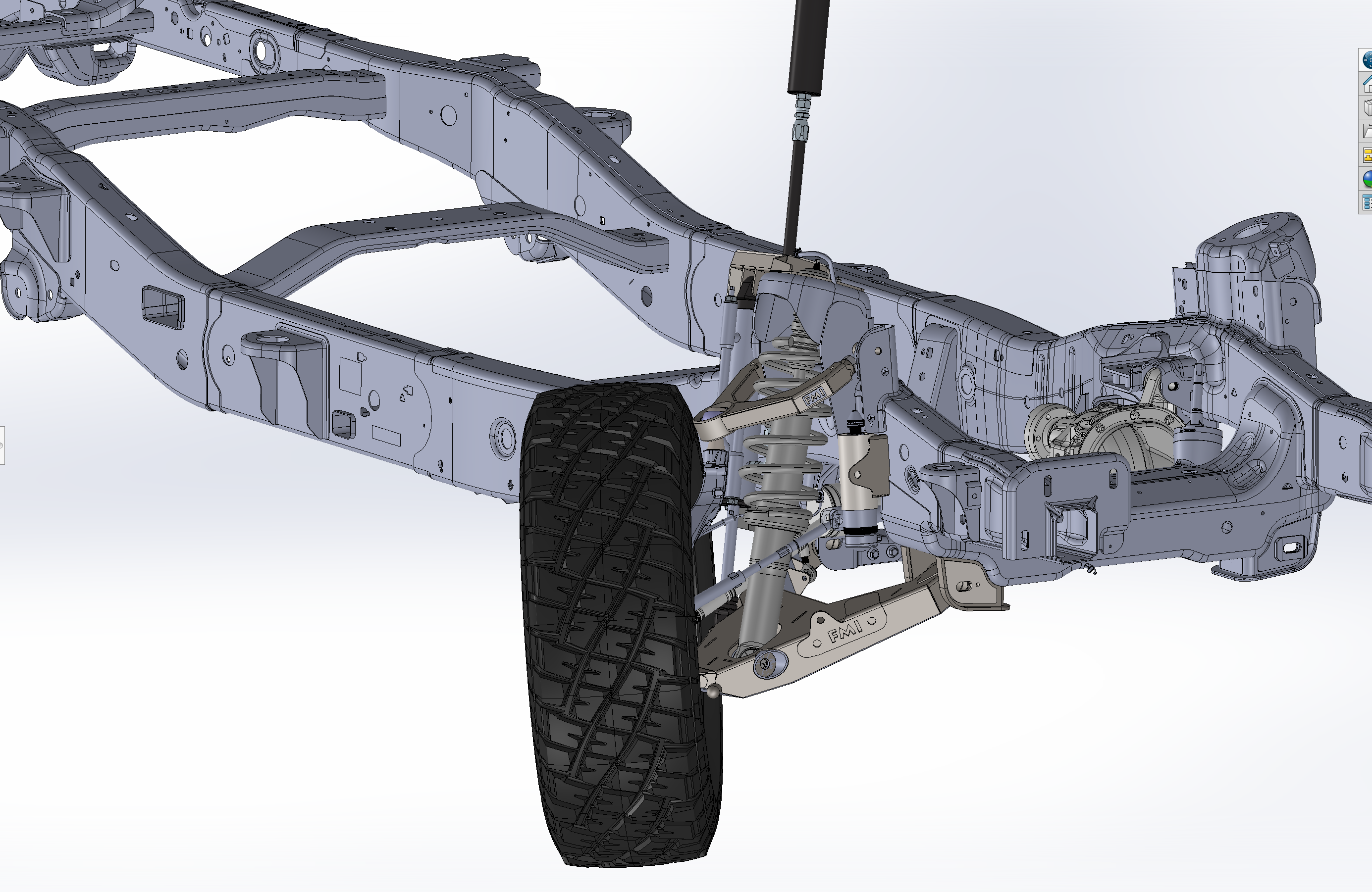 Foutz Motorsports Mid Travel Front Suspension Kit, with Fabricated Upper Arm 2017-2020 Ford F-150 Raptor