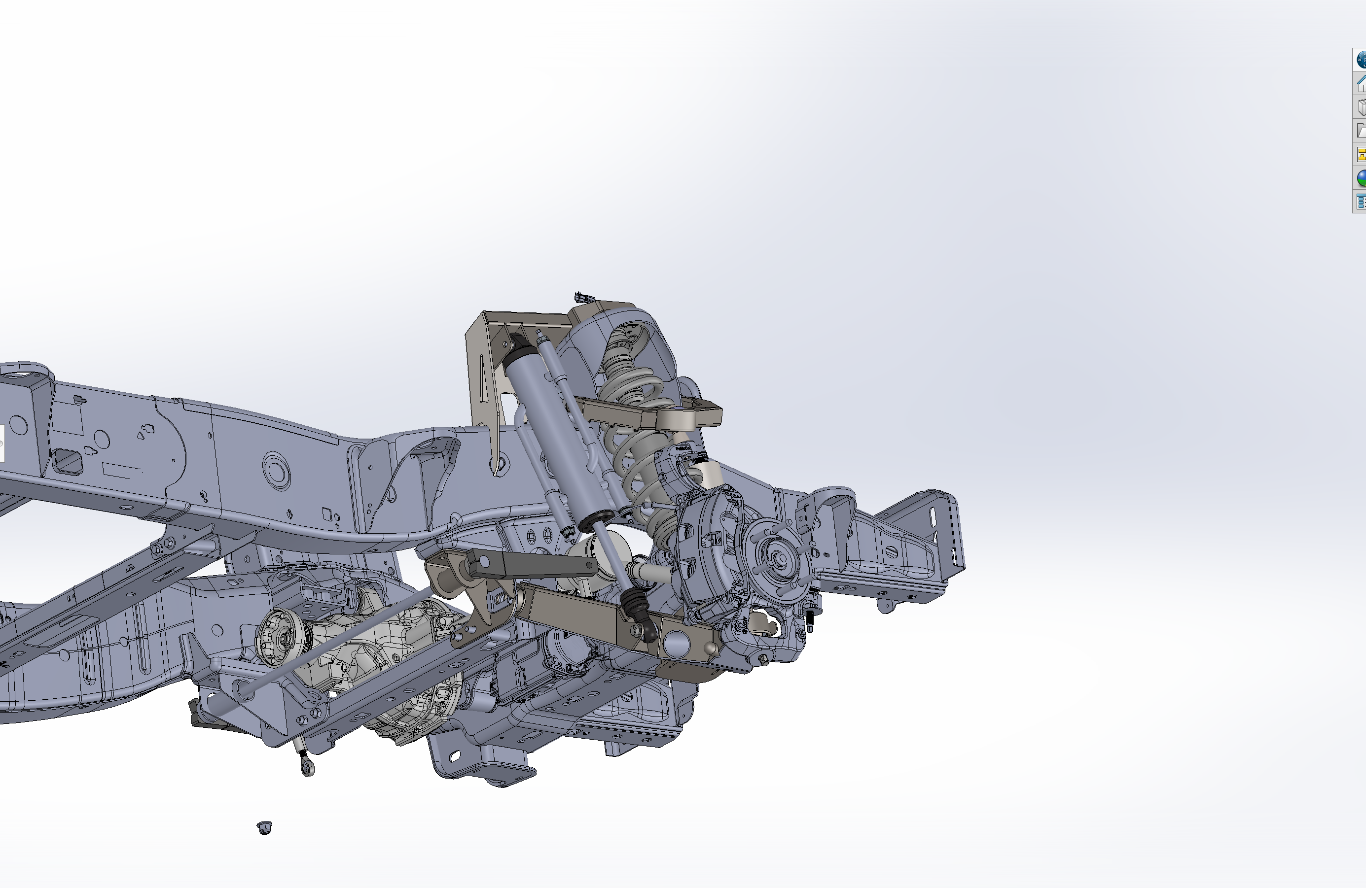 Foutz Motorsports Mid Travel Front Suspension Kit, with Fabricated Upper Arm 2017-2020 Ford F-150 Raptor