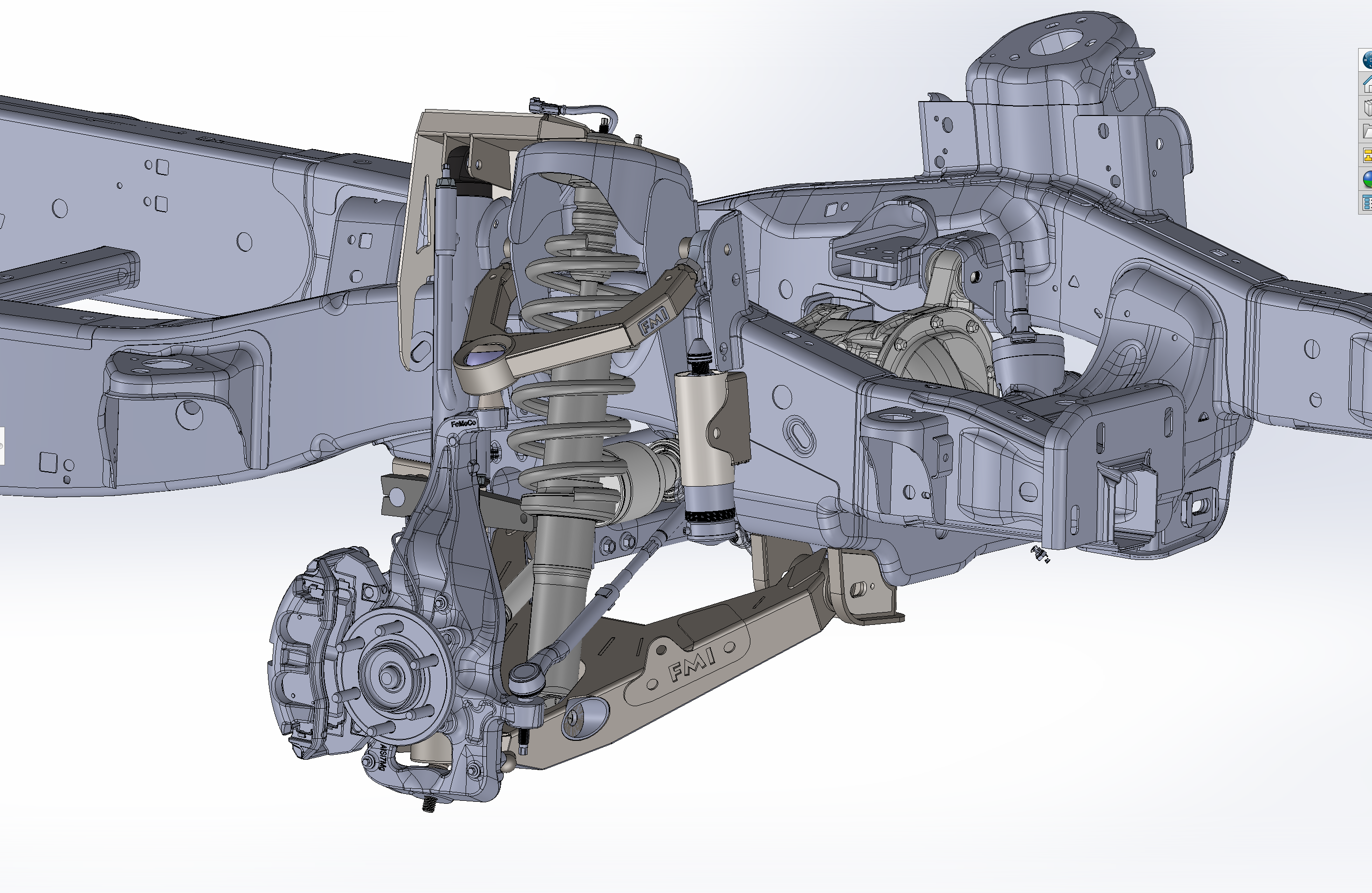 Foutz Motorsports Fabricated Replacement Lower A-Arm kit 2010-2014 Ford F-150 SVT Raptor