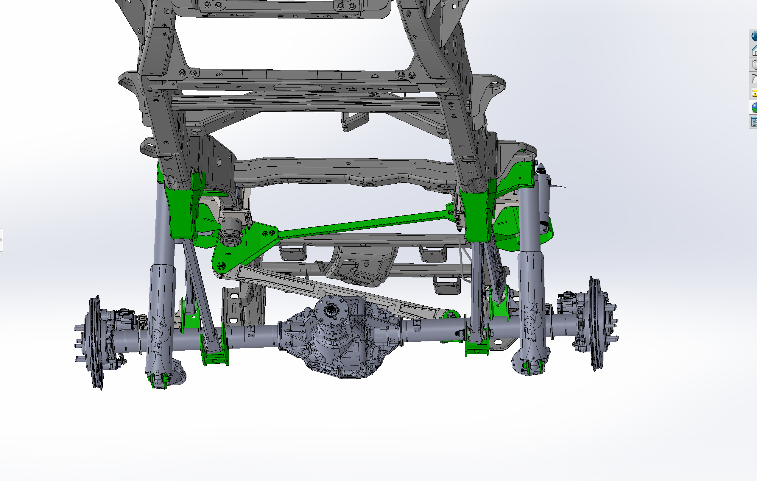 Foutz Motorsports Rear Suspension Conversion Kit 2017-2020 Ford F-150 Raptor
