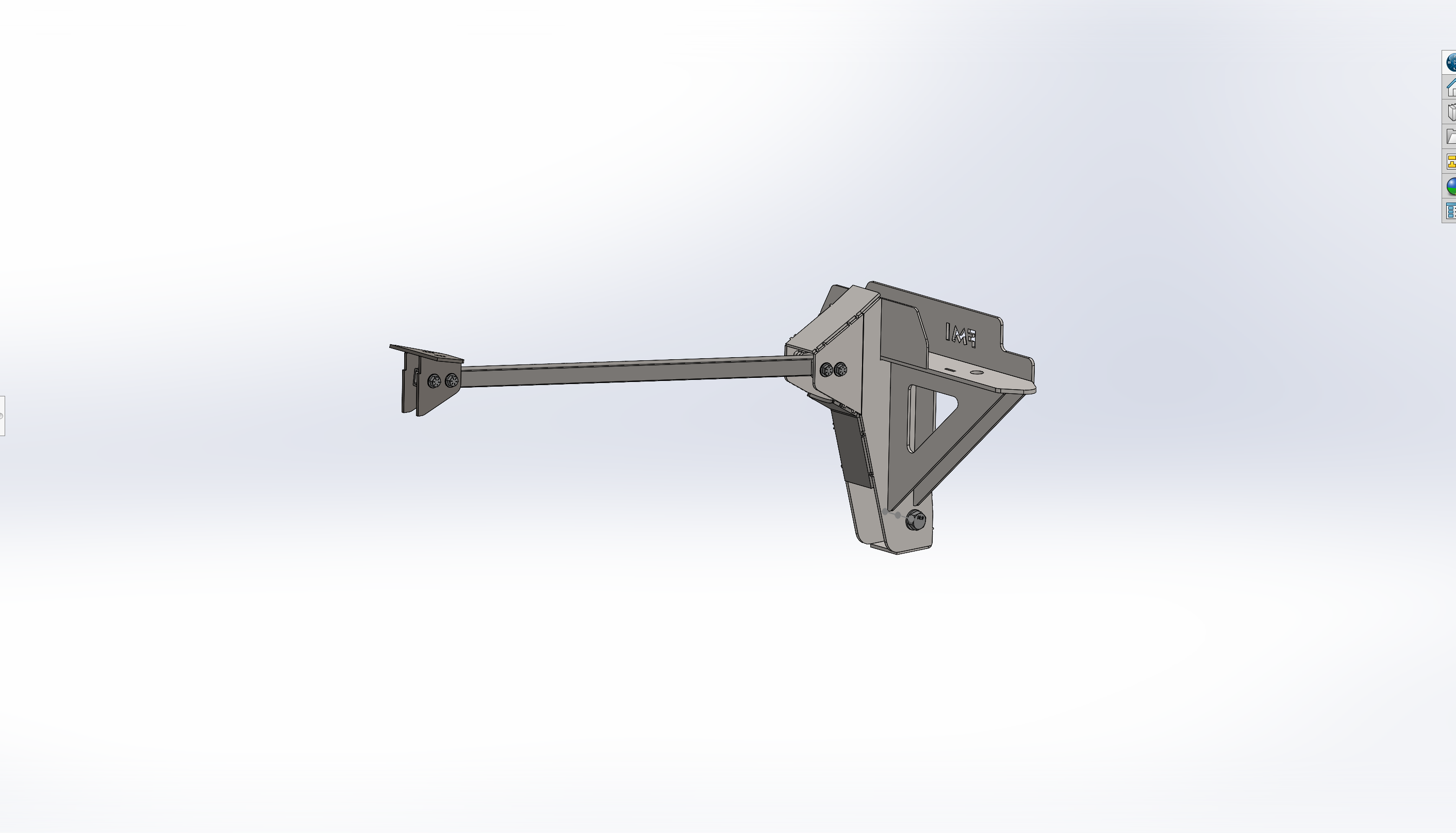 Foutz Motorsports Panhard Bar Rear Frame Mount, Long Travel Suspension Version 2021-2023 Ford F-150 Raptor