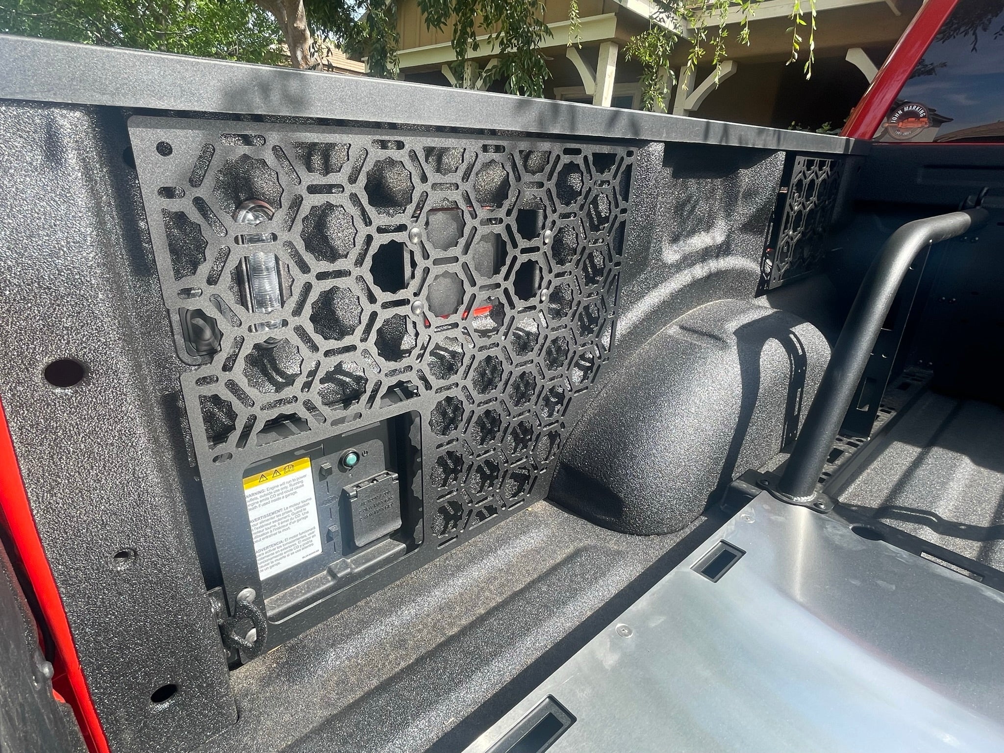 Foutz Motorsports Bedside Organizer Panel kit 2021-2023 Ford F-150 2021-2023 Ford F-150 Raptor 2023 Ford F-150 Raptor R