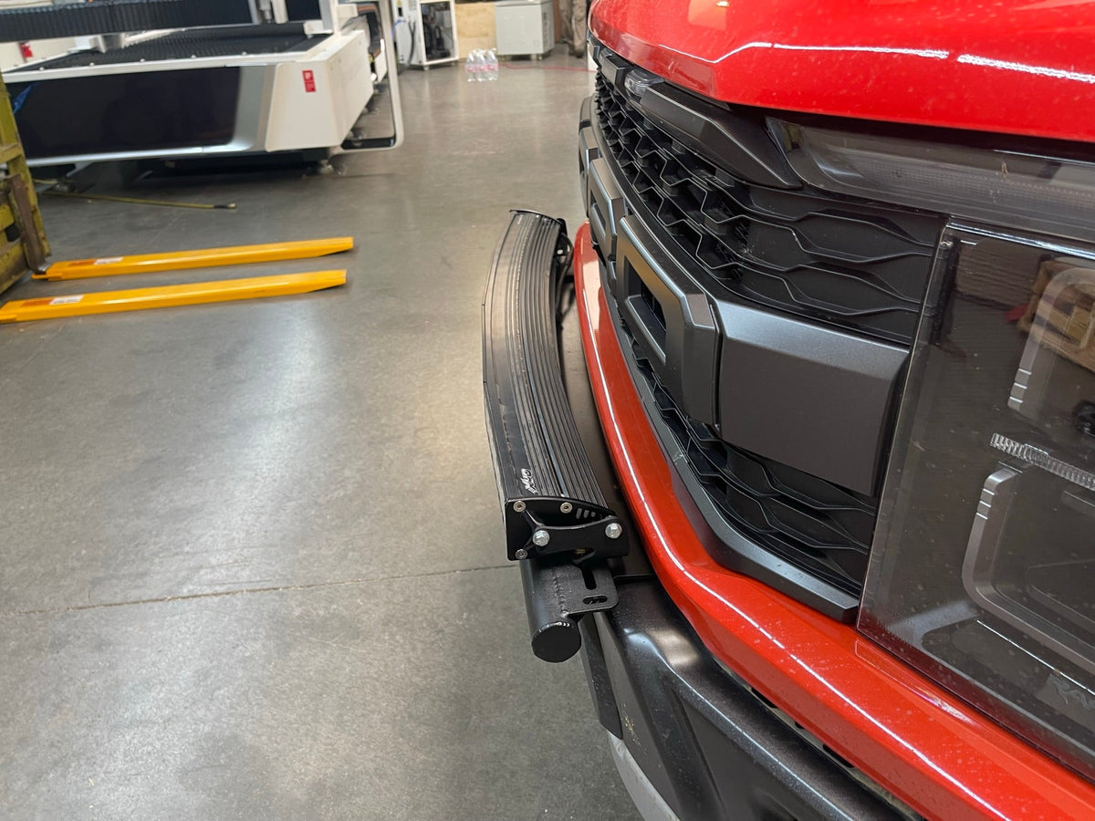 Foutz Motorsports Front Light Mount Kit (modular bumper) - Use Any Light 2024 Ford F-150 Raptor 2024 Ford F-150 Raptor R