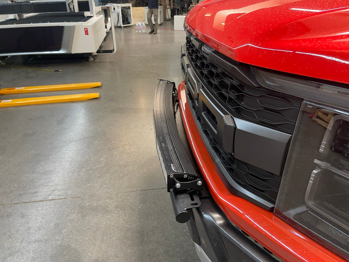 Foutz Motorsports Front Light Mount Kit (modular bumper) - Use Any Light 2024 Ford F-150 Raptor 2024 Ford F-150 Raptor R