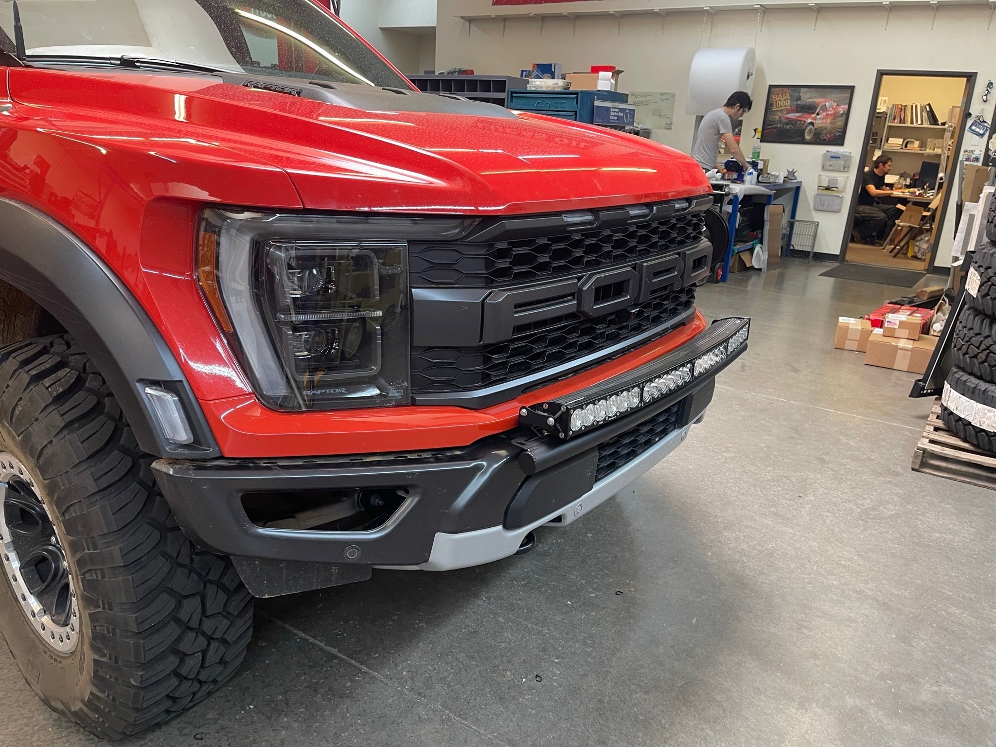 Foutz Motorsports Front Light Mount Kit (modular bumper) - Use Any Light 2024 Ford F-150 Raptor 2024 Ford F-150 Raptor R
