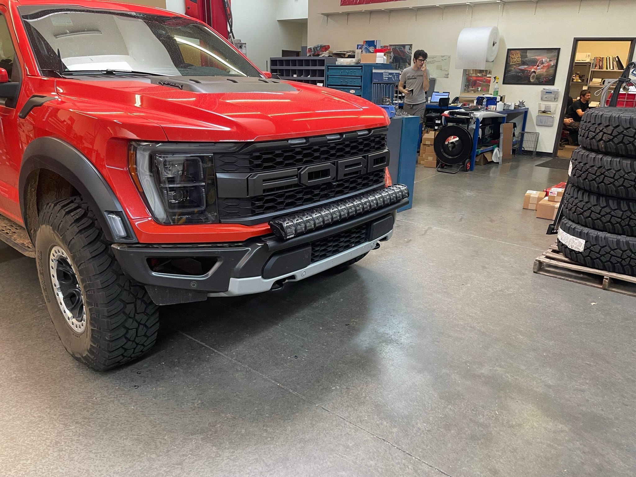 Foutz Motorsports Front Light Mount Kit (modular bumper) - Use Any Light 2024 Ford F-150 Raptor 2024 Ford F-150 Raptor R